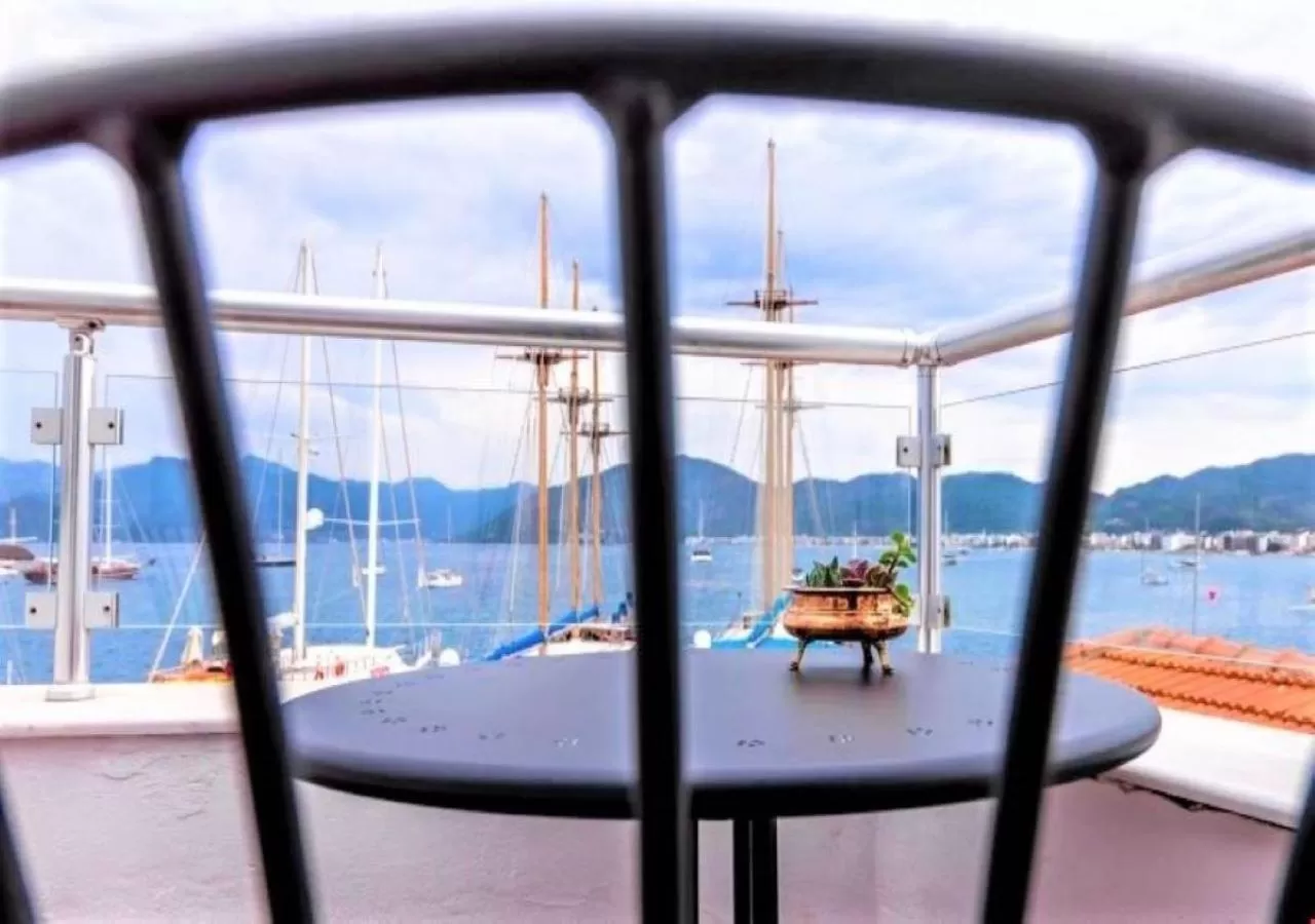 Balcony/Terrace in Sunset Hotel Marmaris