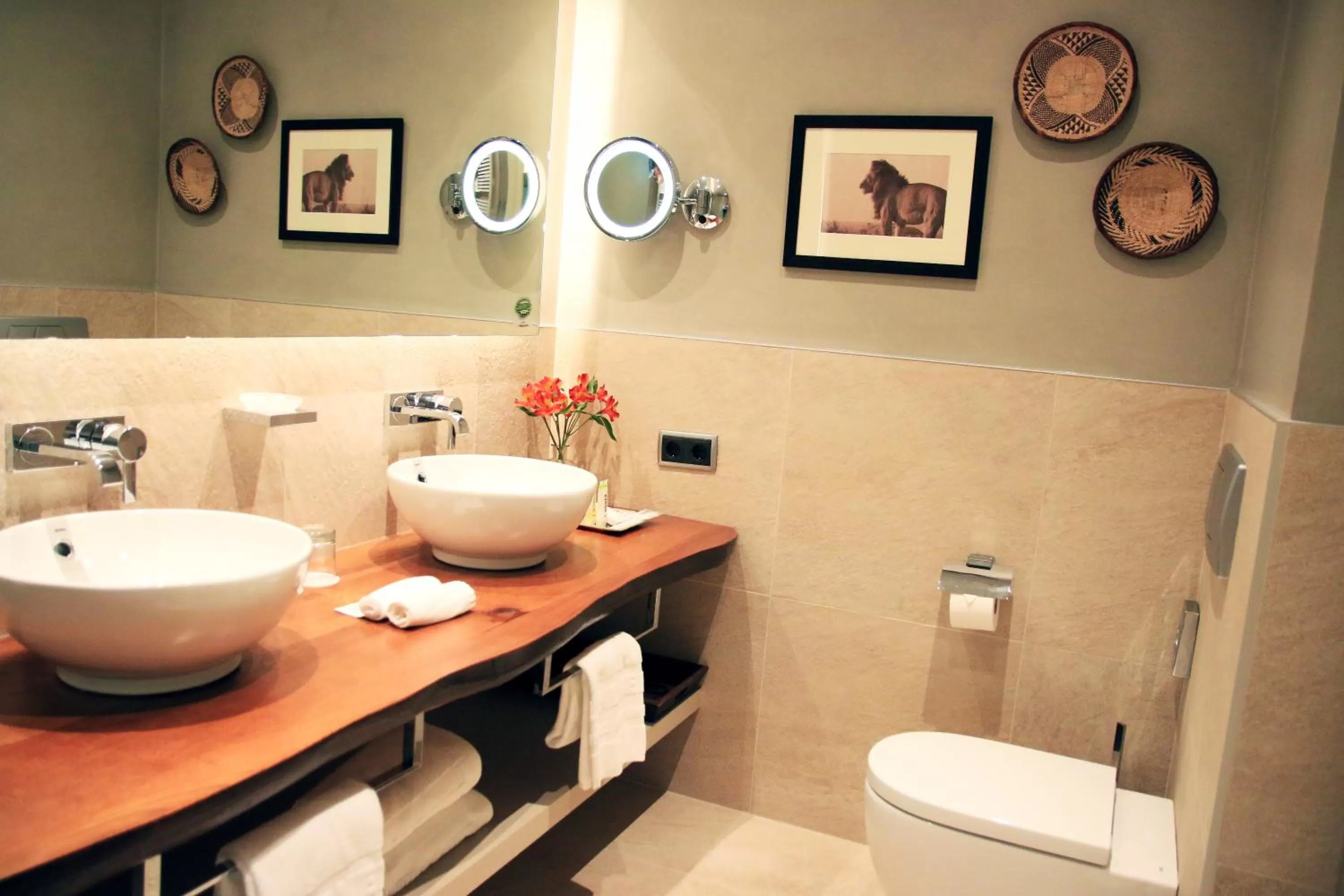 Bathroom in Lindner Hotel Mallorca Portals Nous, part of JdV by Hyatt