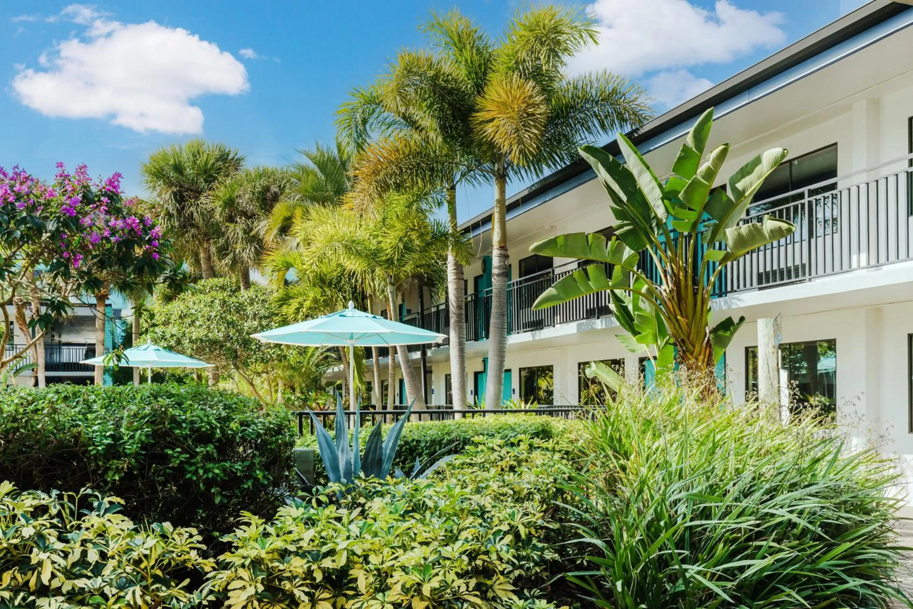 Property building in Coco Key Hotel & Water Park Resort