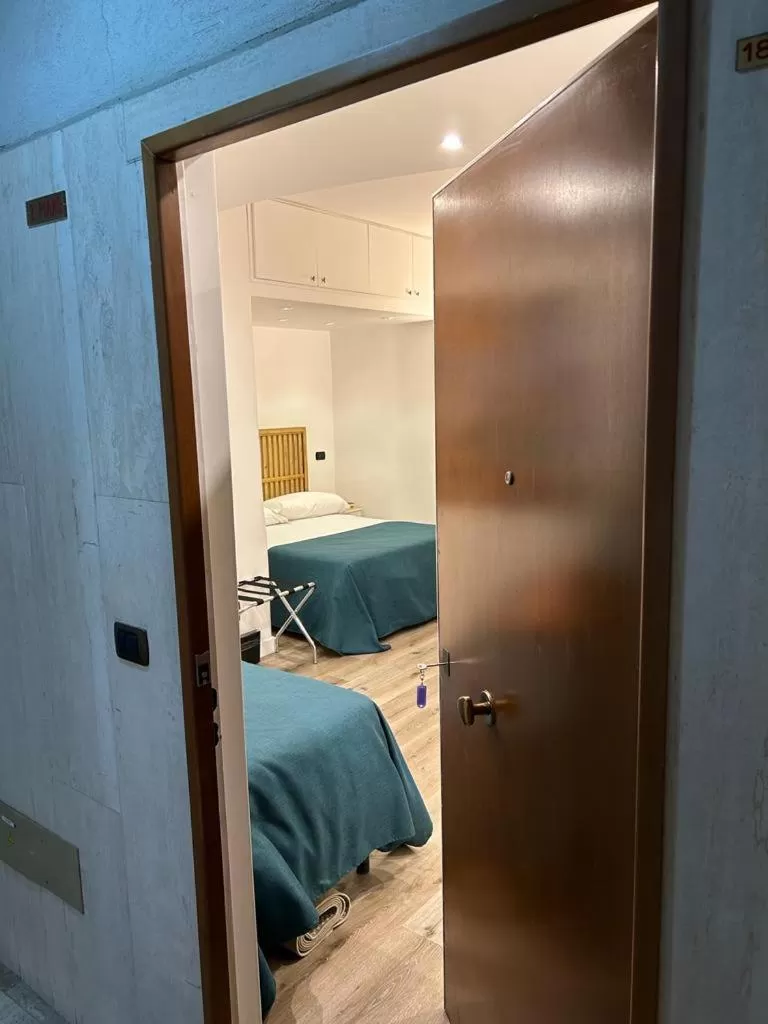 Bed in MH Design Hotel