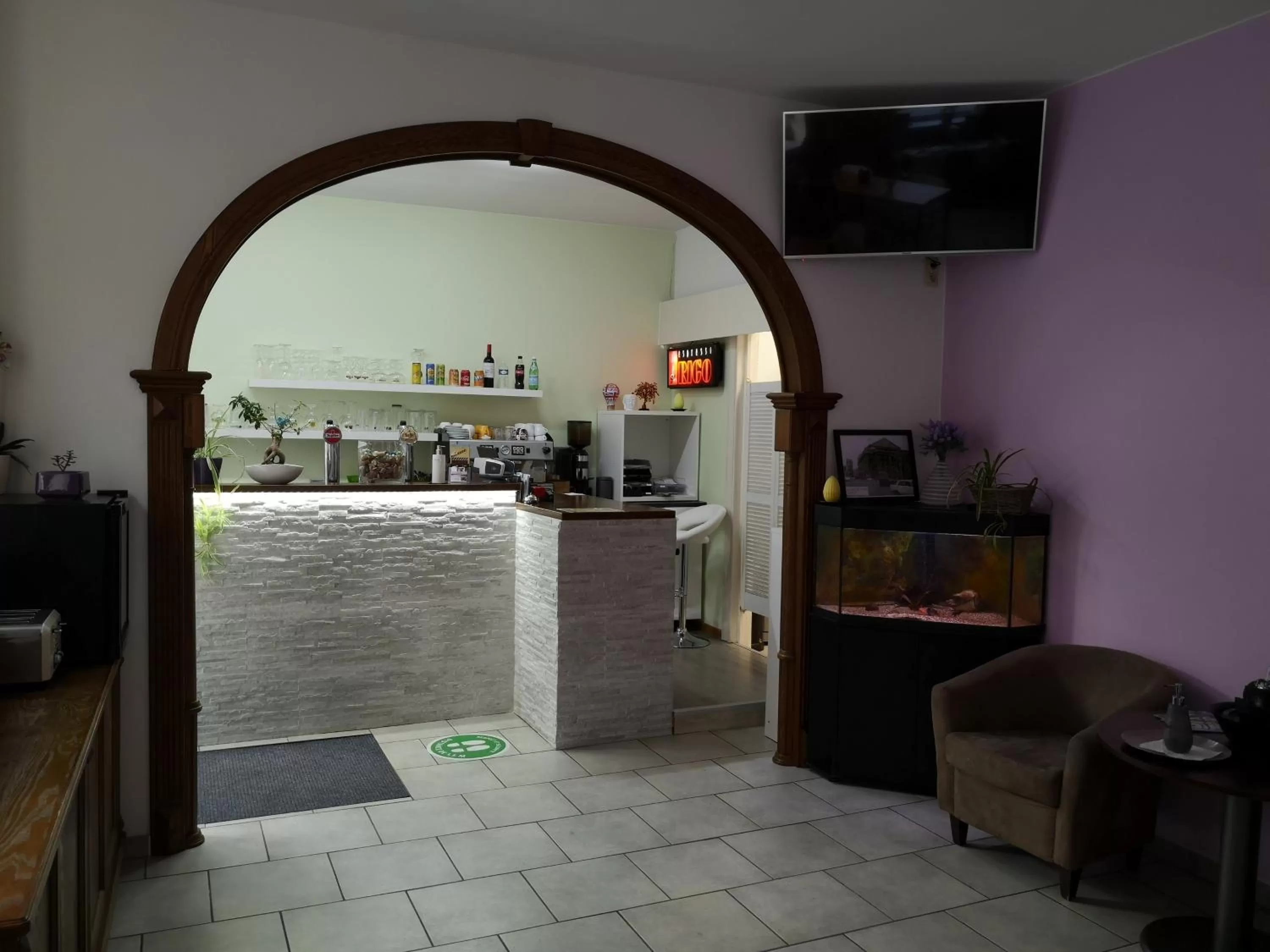 Lobby or reception in Hôtel Les Acteurs