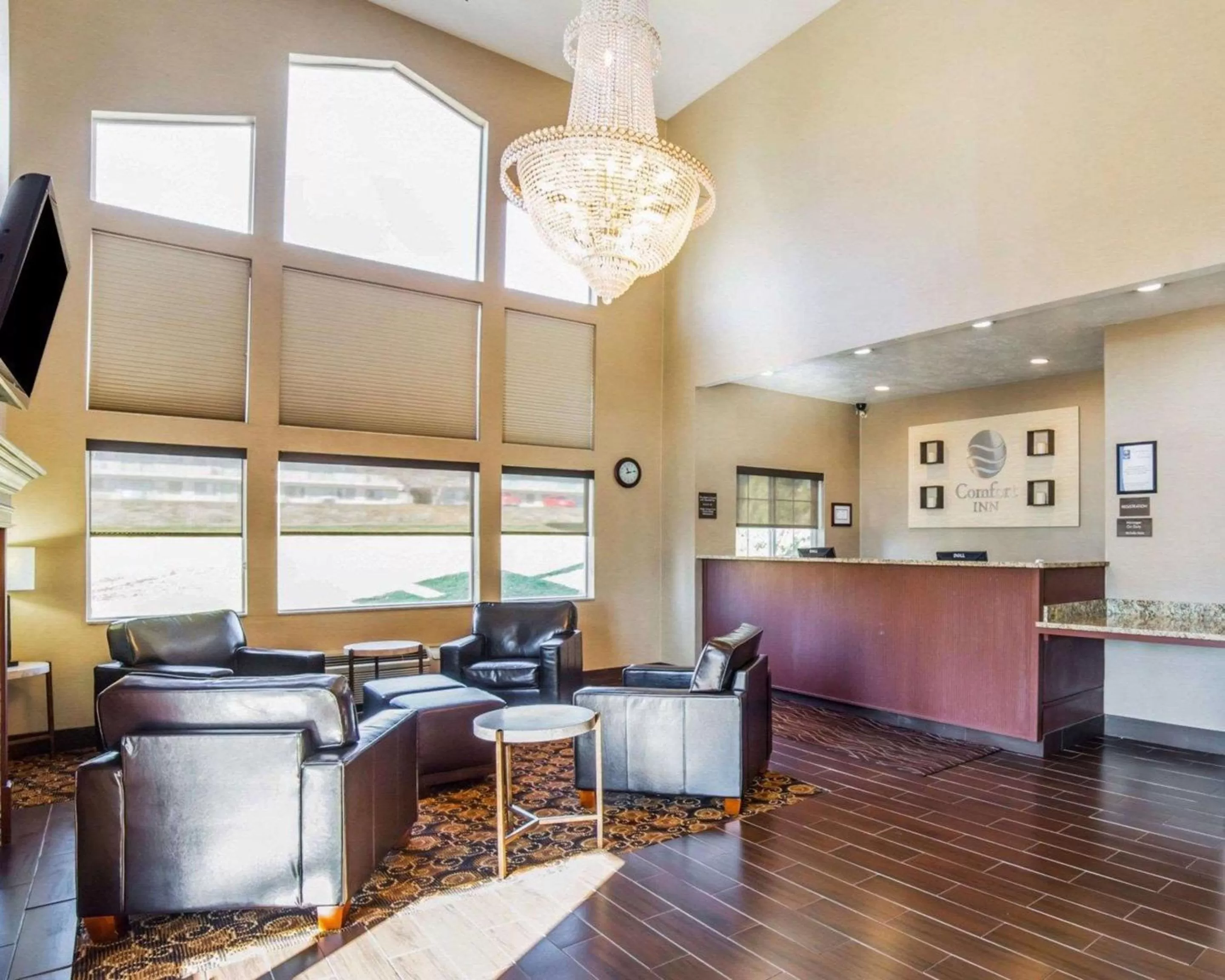 Lobby or reception in Comfort Inn Elko