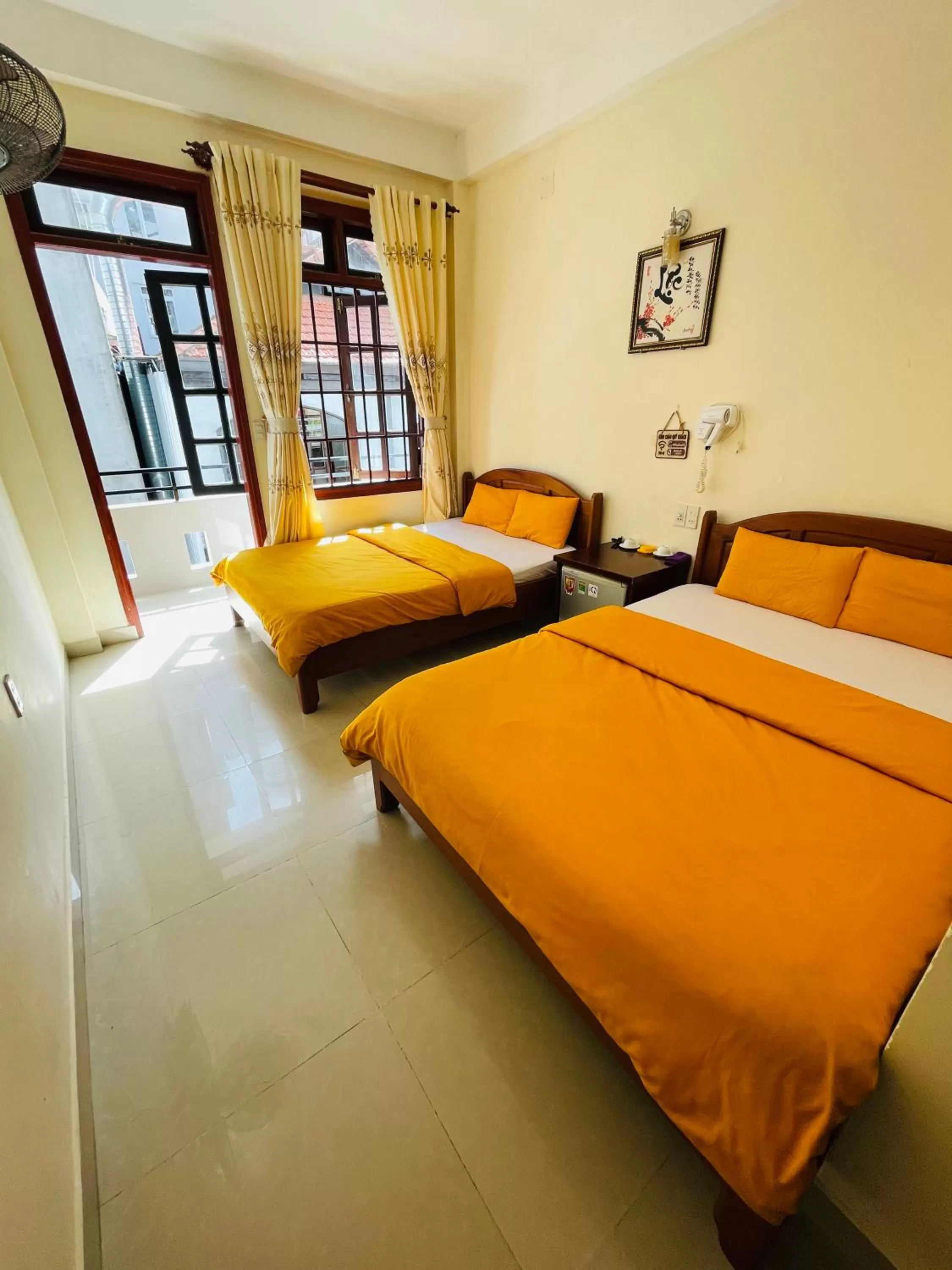Quadruple Room with Balcony in Thái Thanh