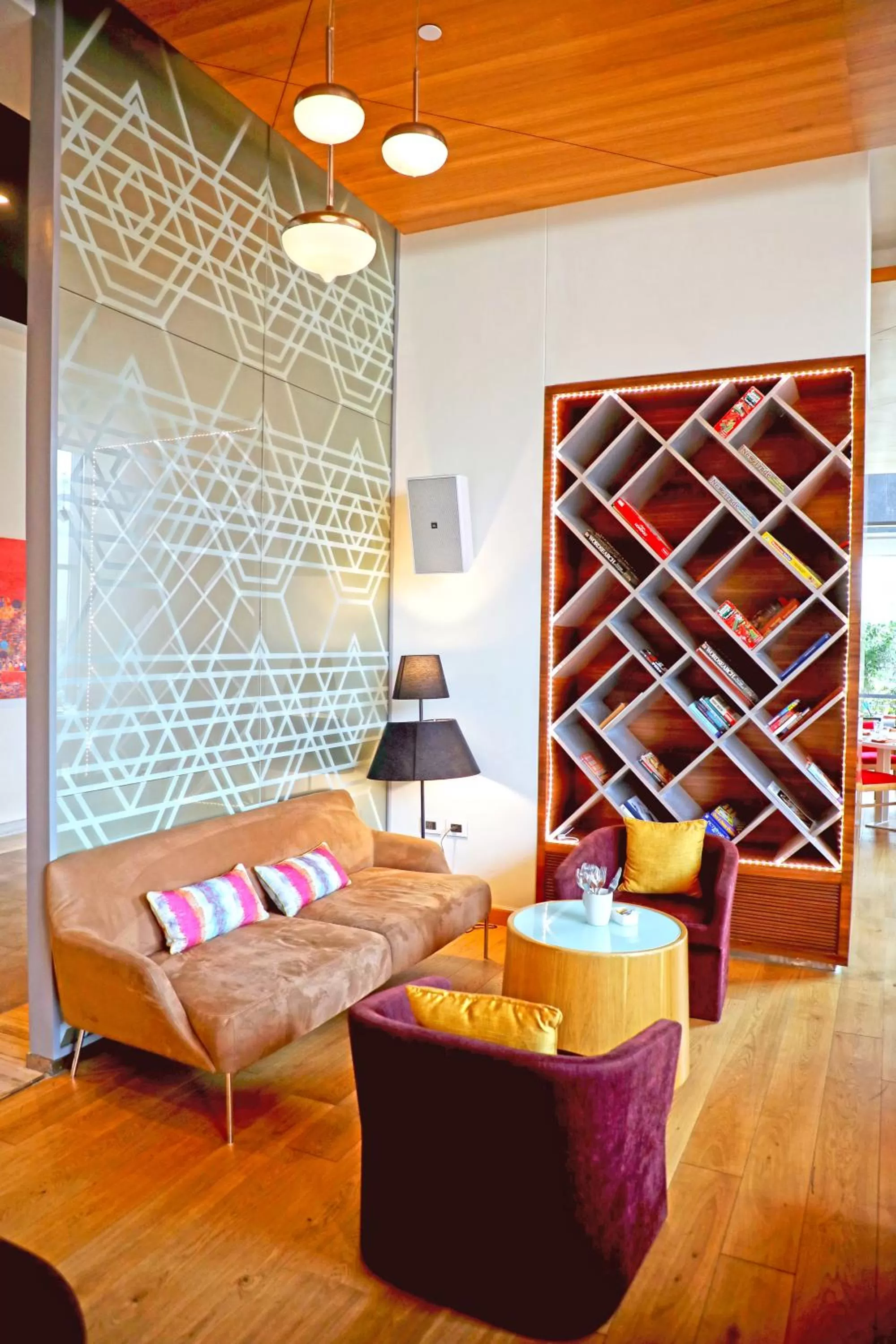 Lounge or bar in Novotel Chennai OMR