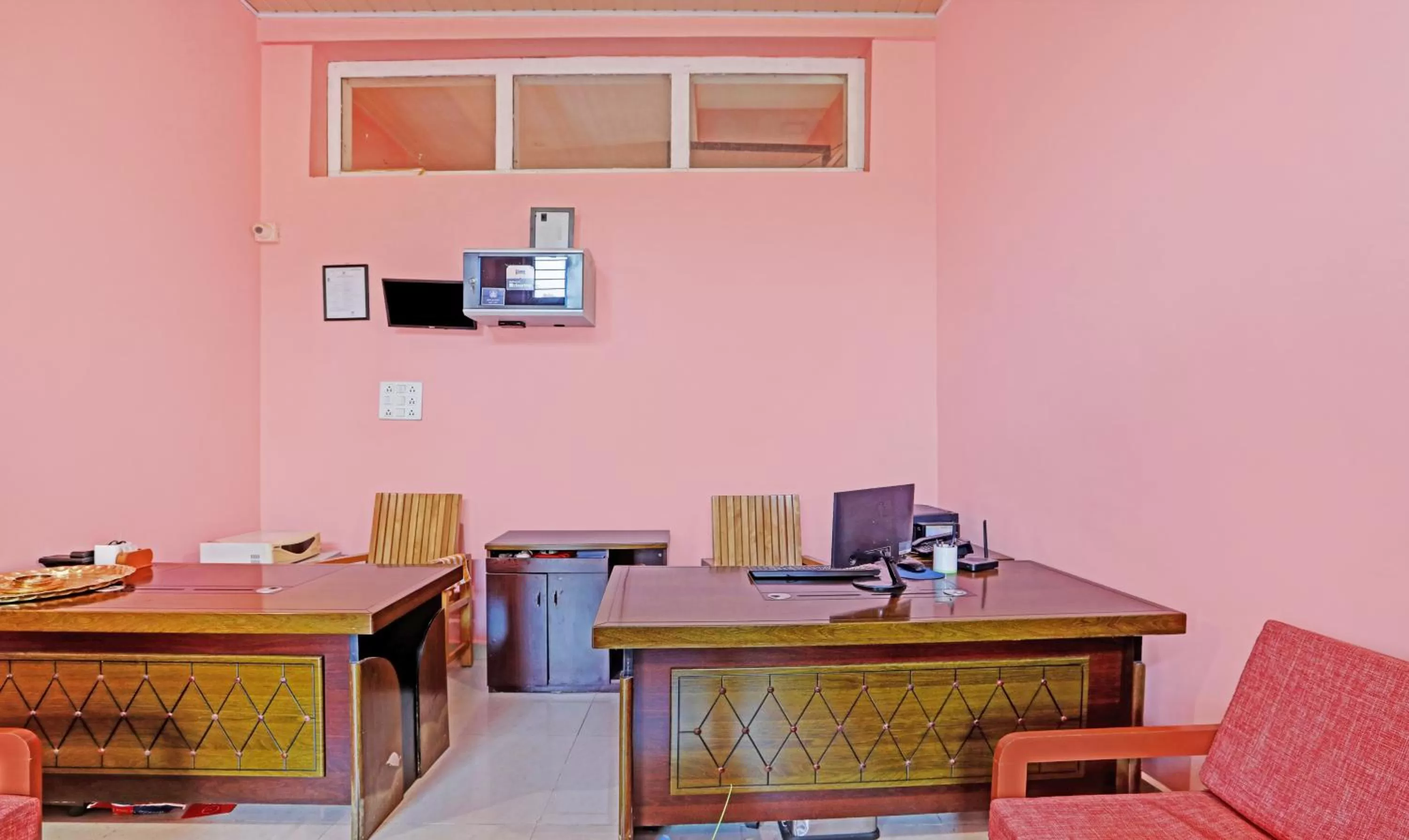 TV/Entertainment Center in Treebo Trend Yajna Comforts