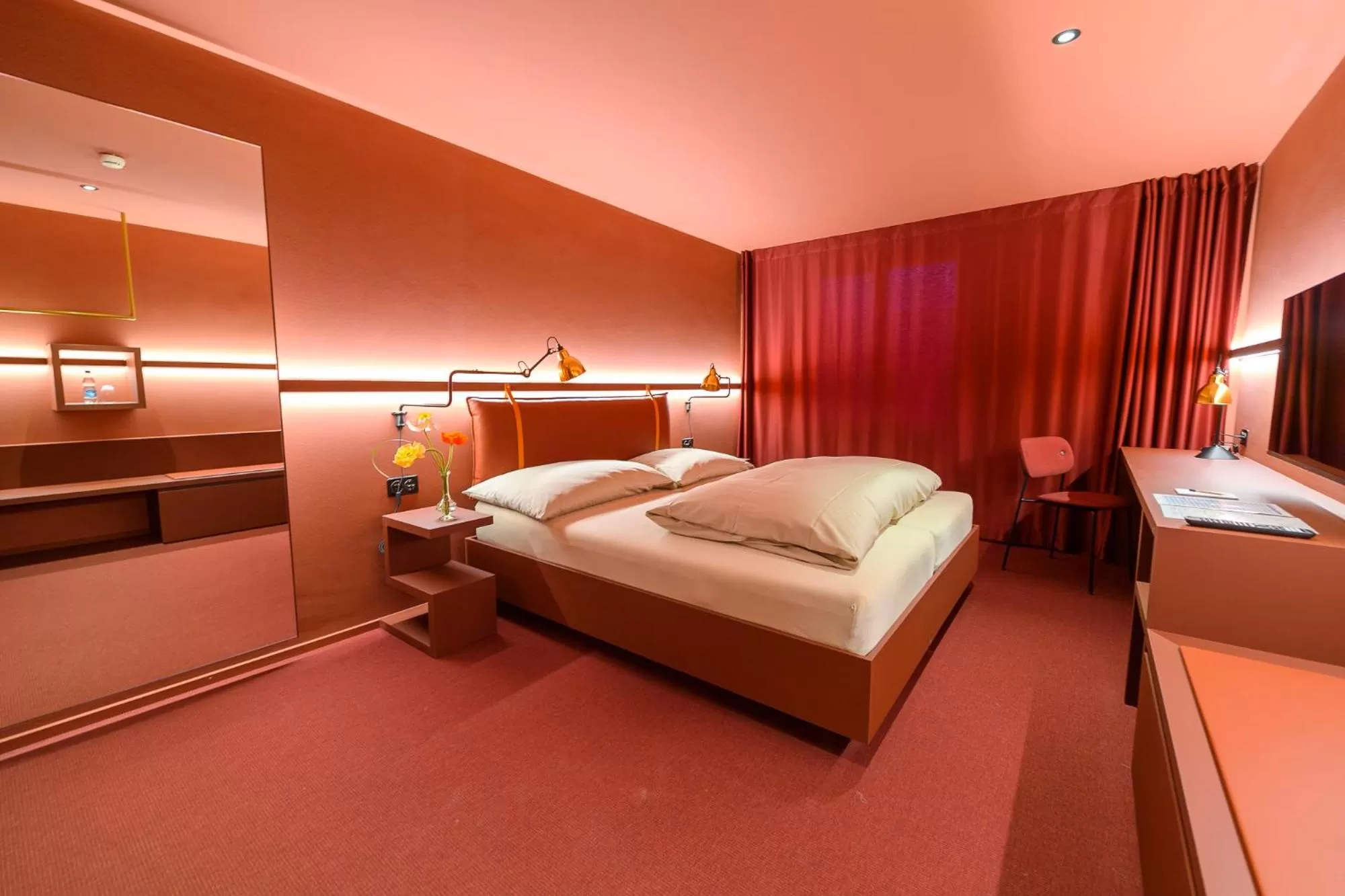 Bed in Landhotel Linde Fislisbach