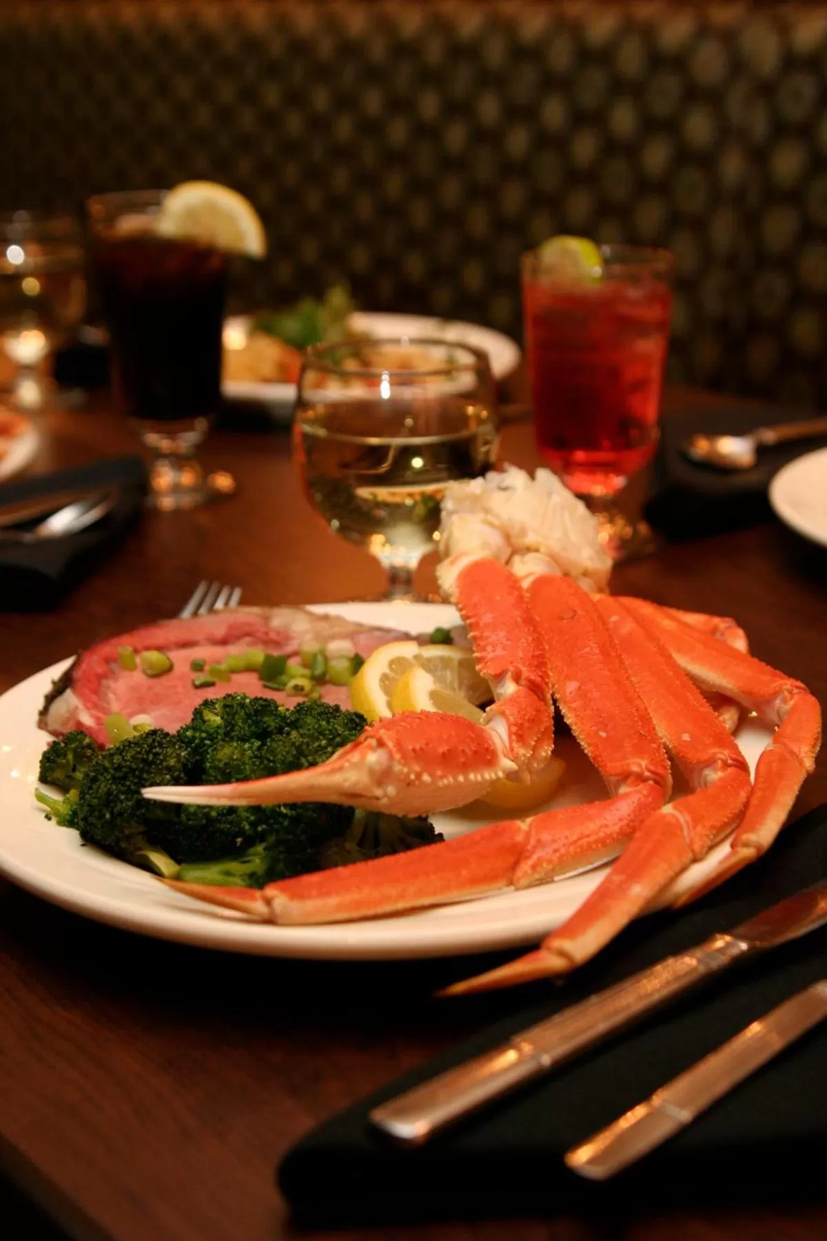 Food close-up in Historic Franklin Hotel