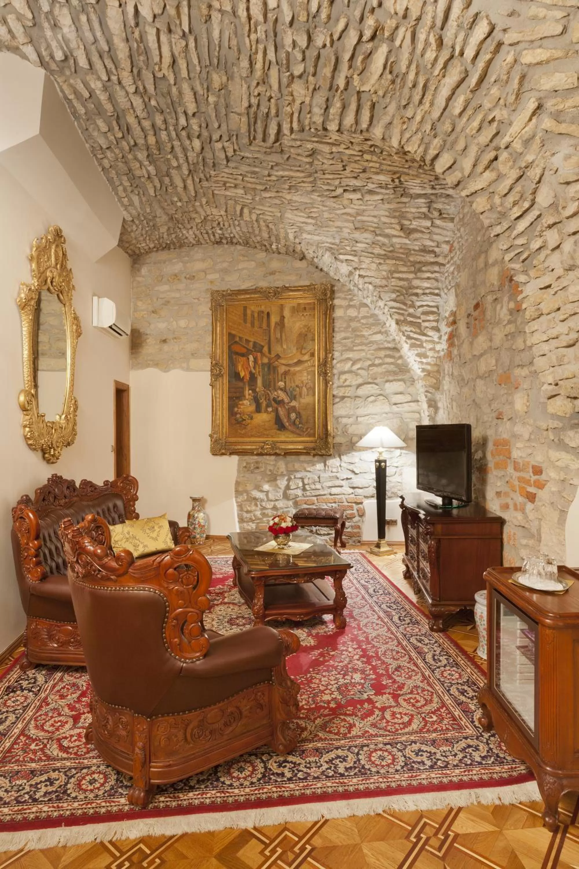 Seating area in Hotel U Prince Prague by BHG