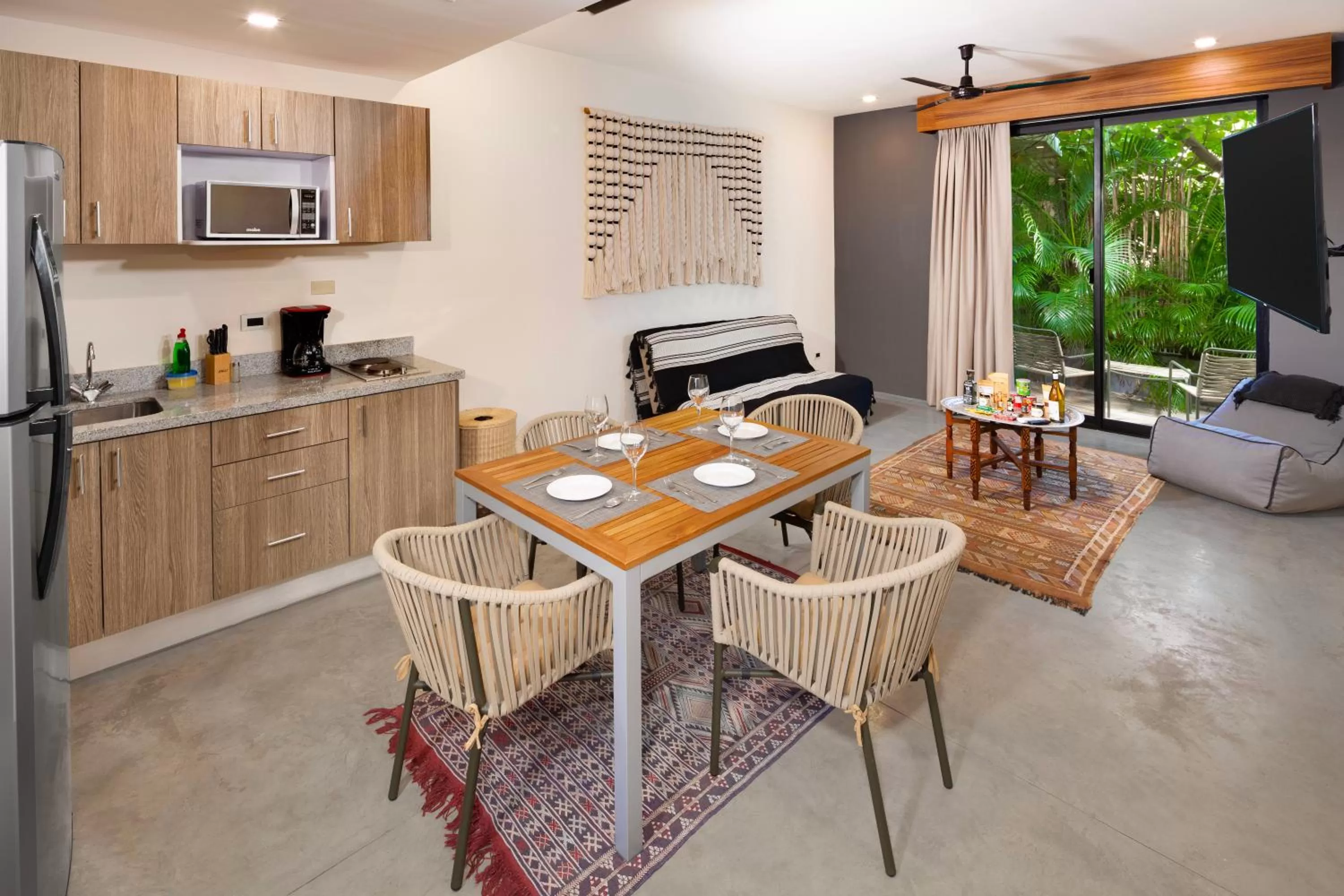 Dining area in Naala Tulum