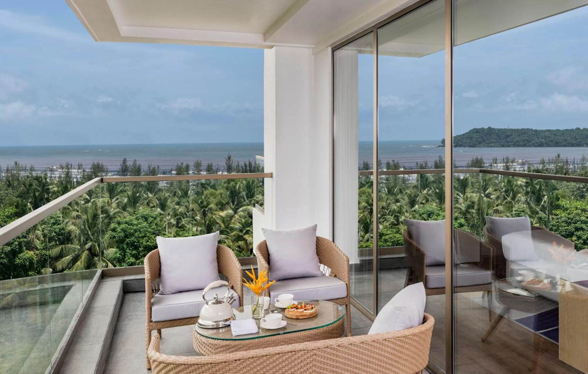 Balcony/Terrace in Vivanta Goa, Miramar