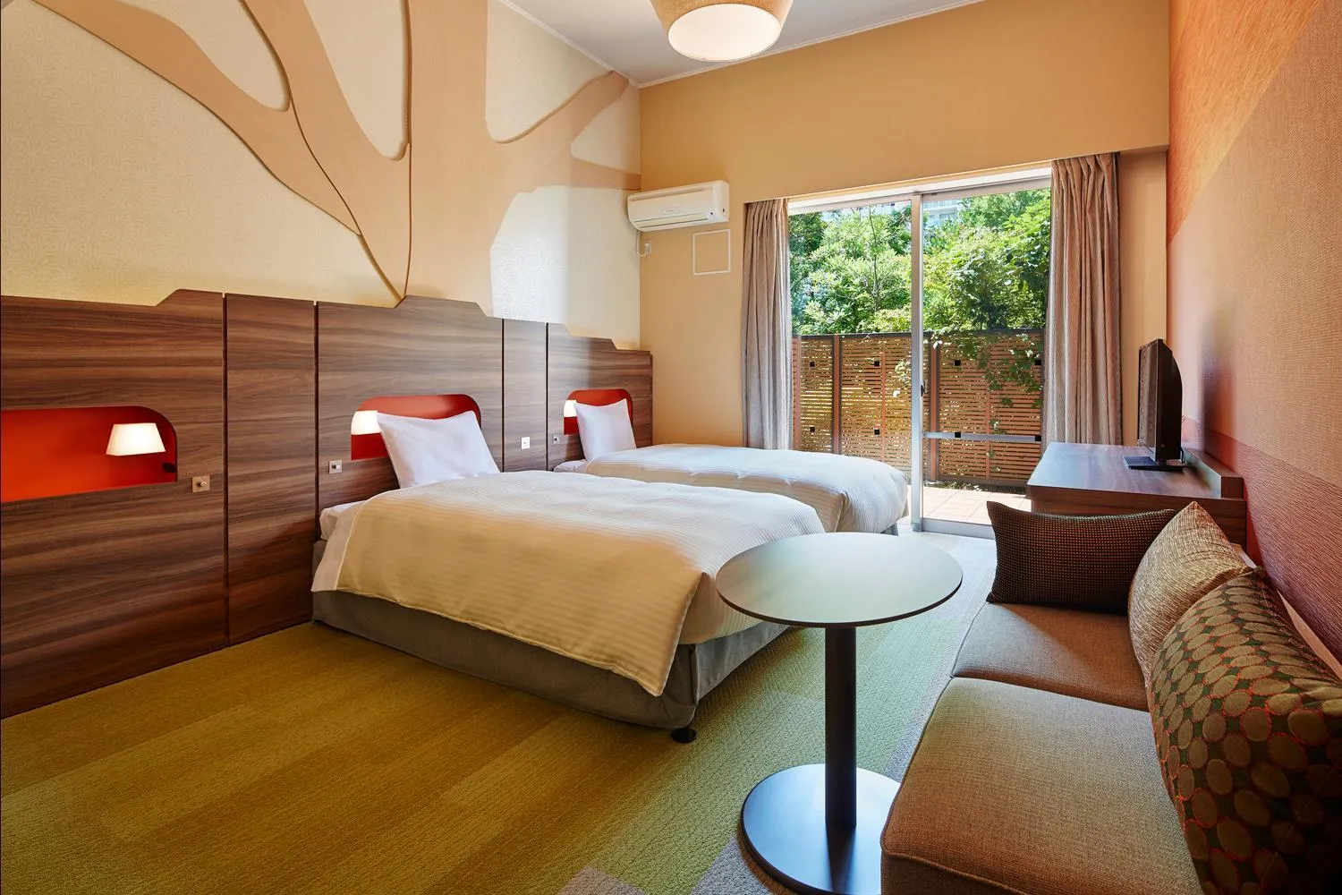 Accessible Twin Room in Mitsui Garden Hotel Prana Tokyo Bay