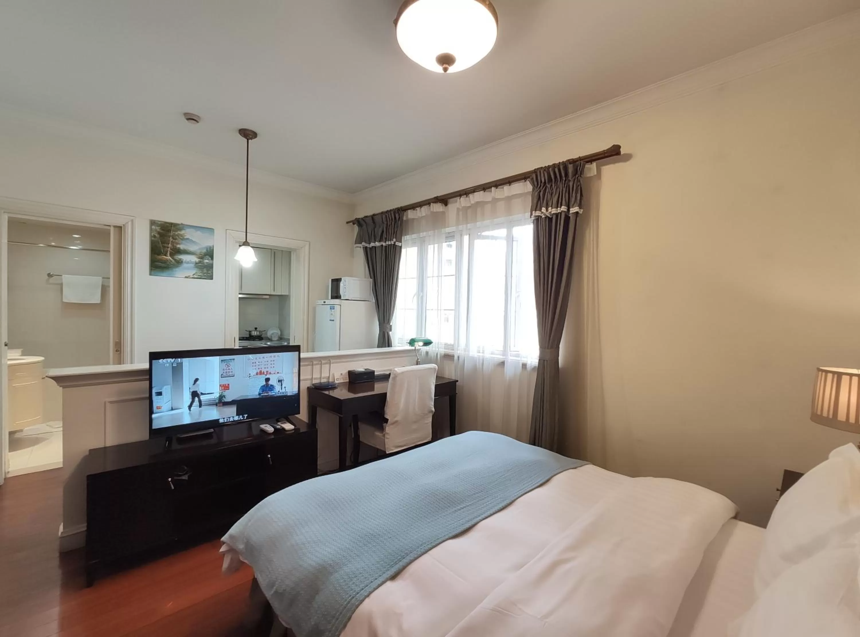 Bed in Ladoll Service Apartments