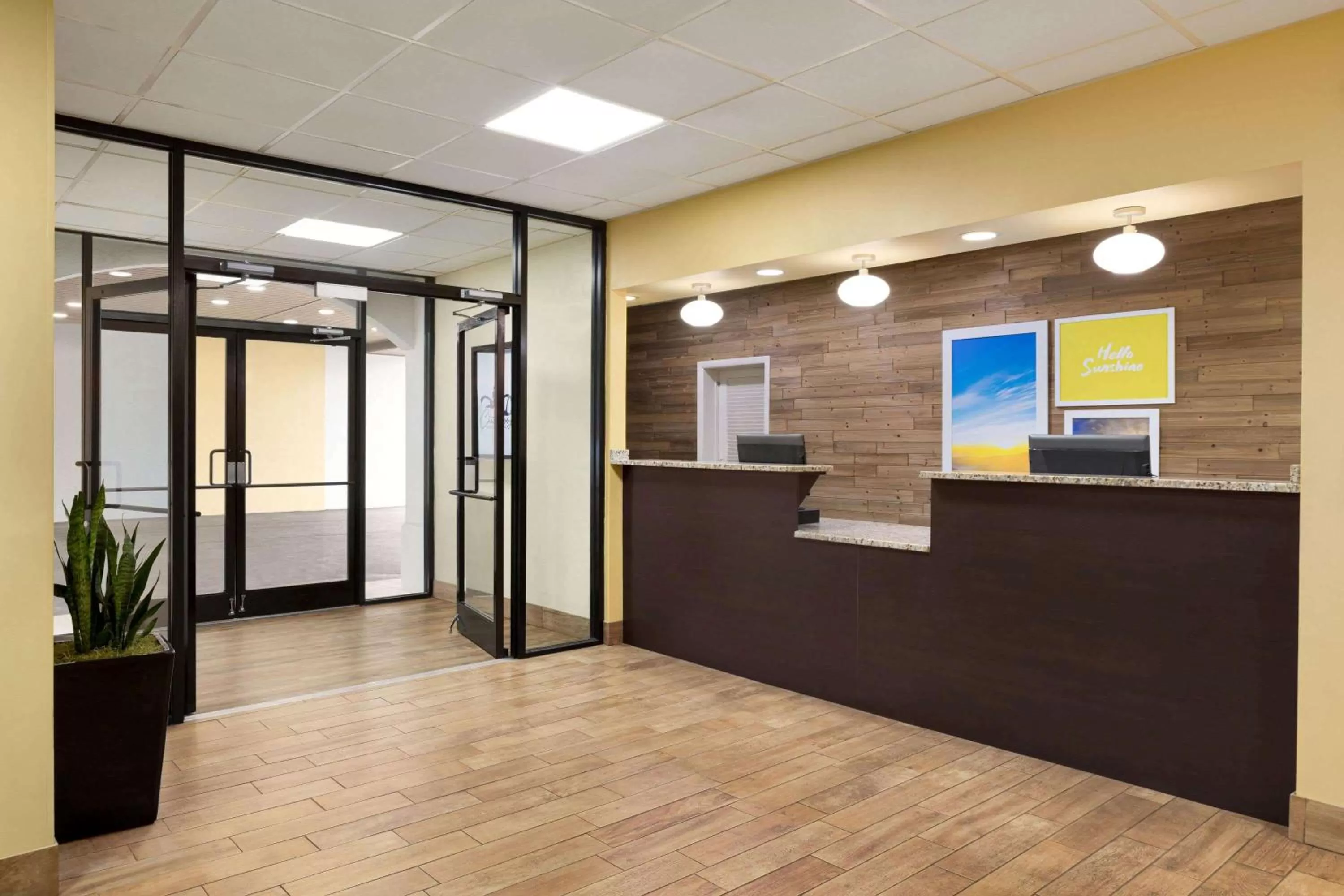 Lobby or reception in Hotel Bo, a Days Inn by Wyndham Chattanooga Downtown