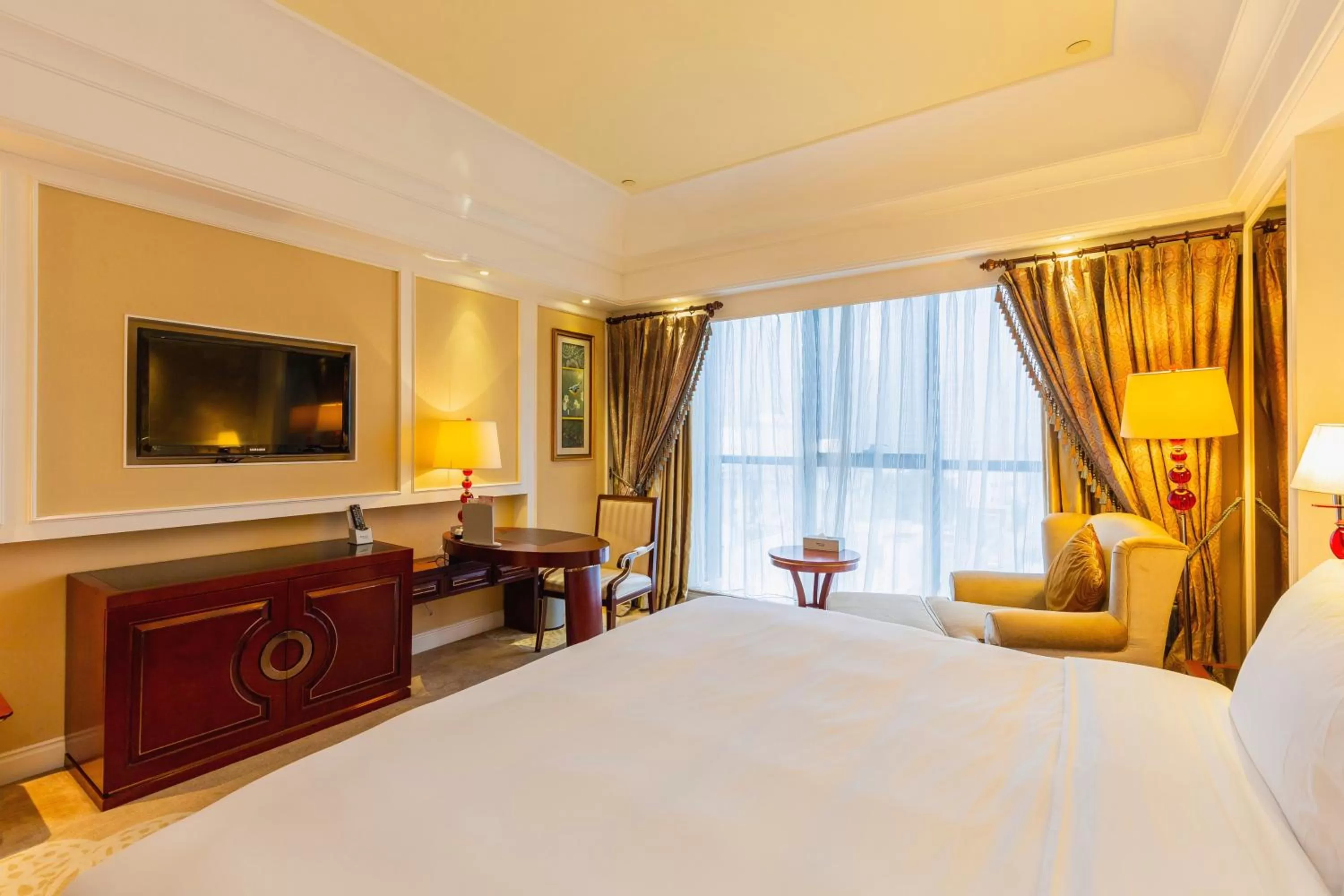 Bed in WYNDHAM Foshan shunde