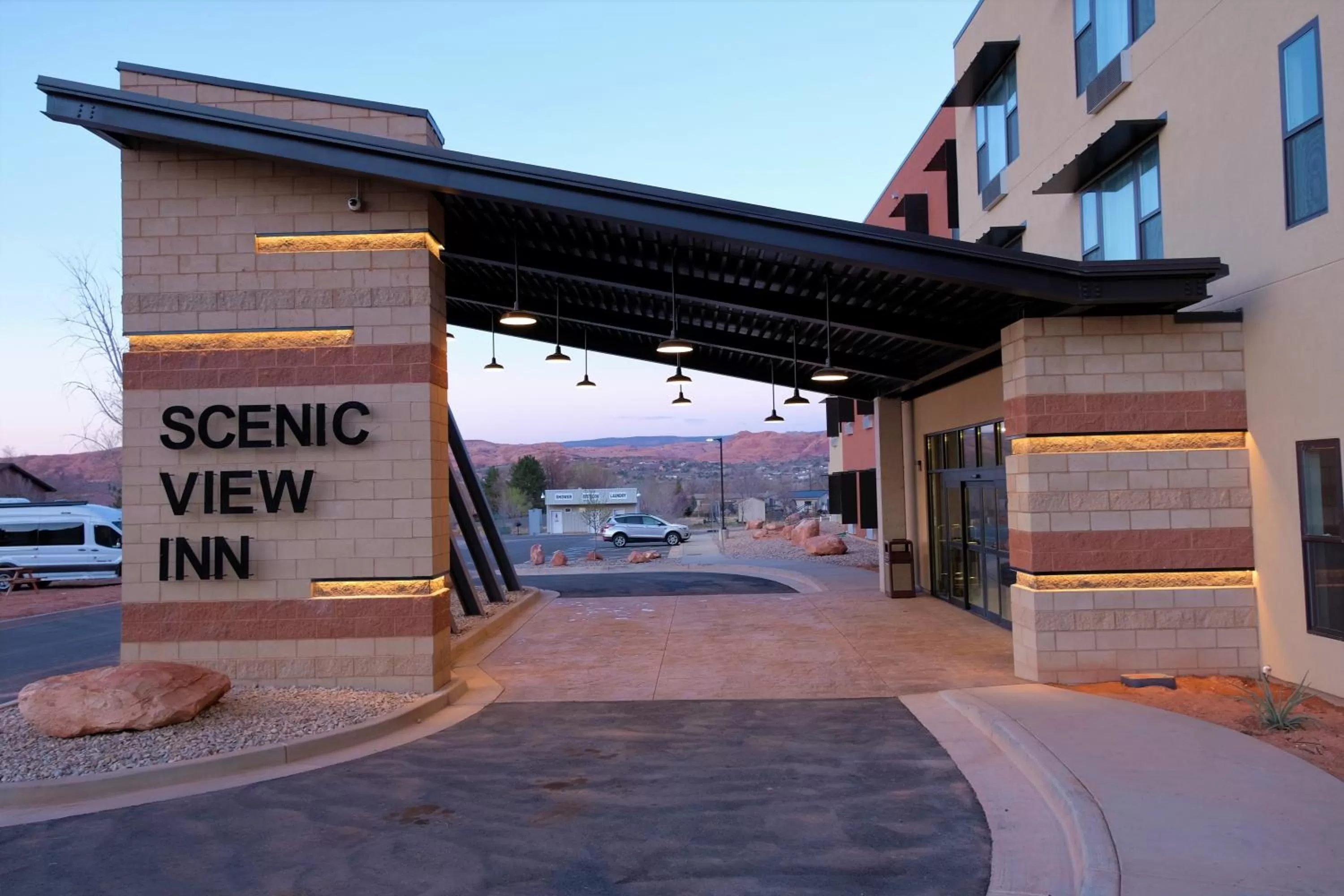 Facade/entrance in Scenic View Inn & Suites Moab
