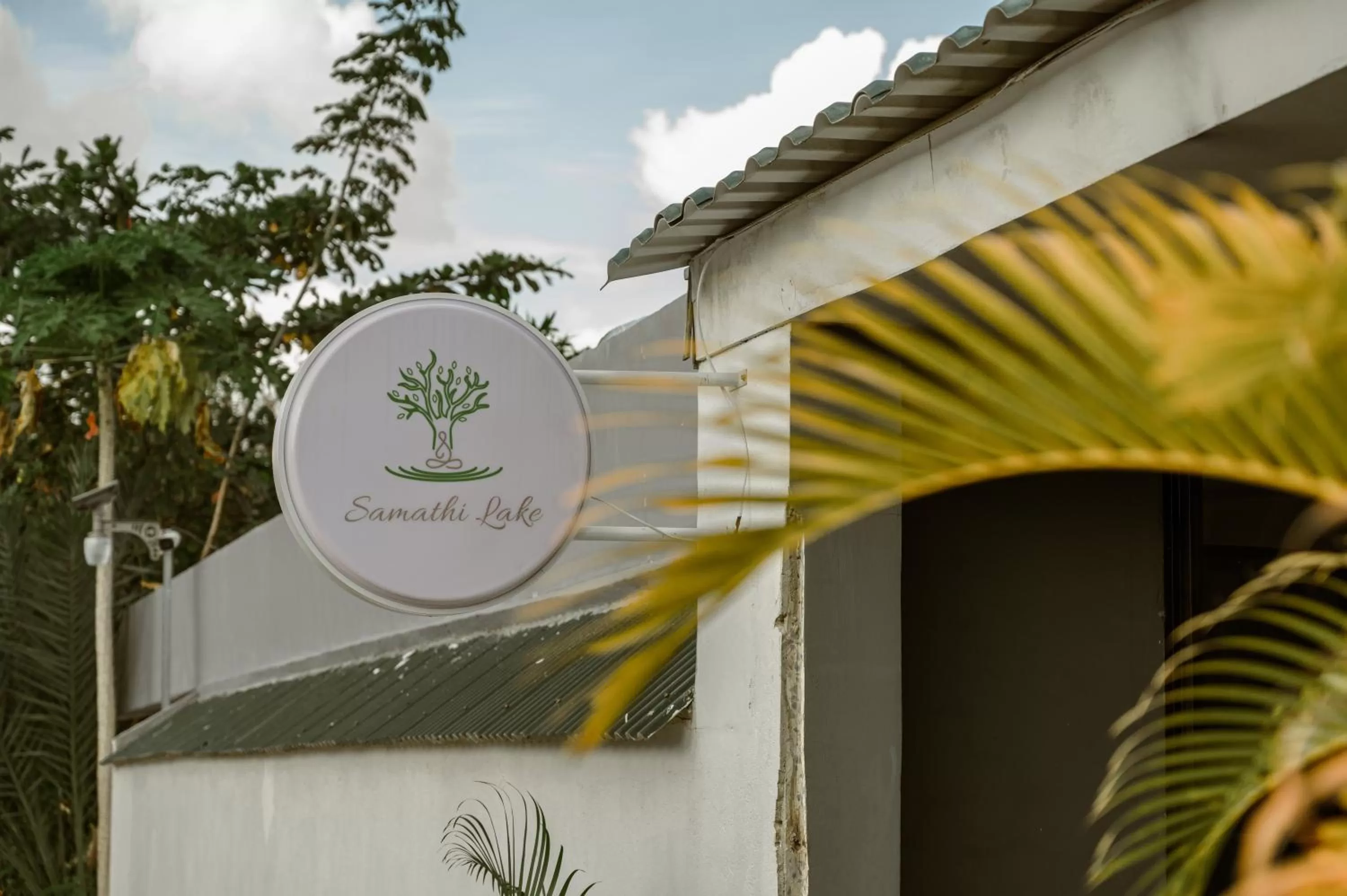 Facade/entrance, Property Logo/Sign in Samathi Lake Resort