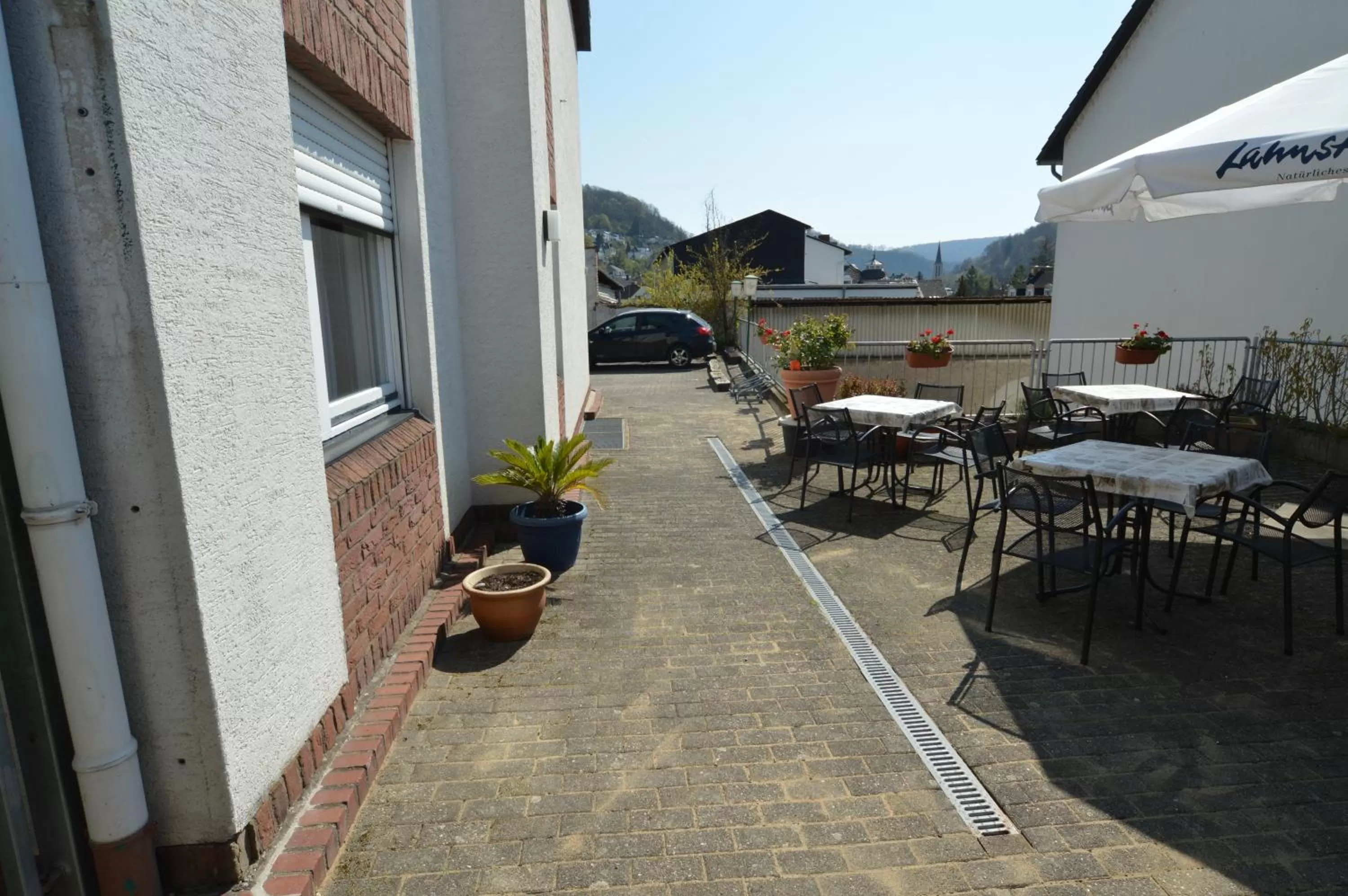 Patio in Aktivhotel Alter Kaiser