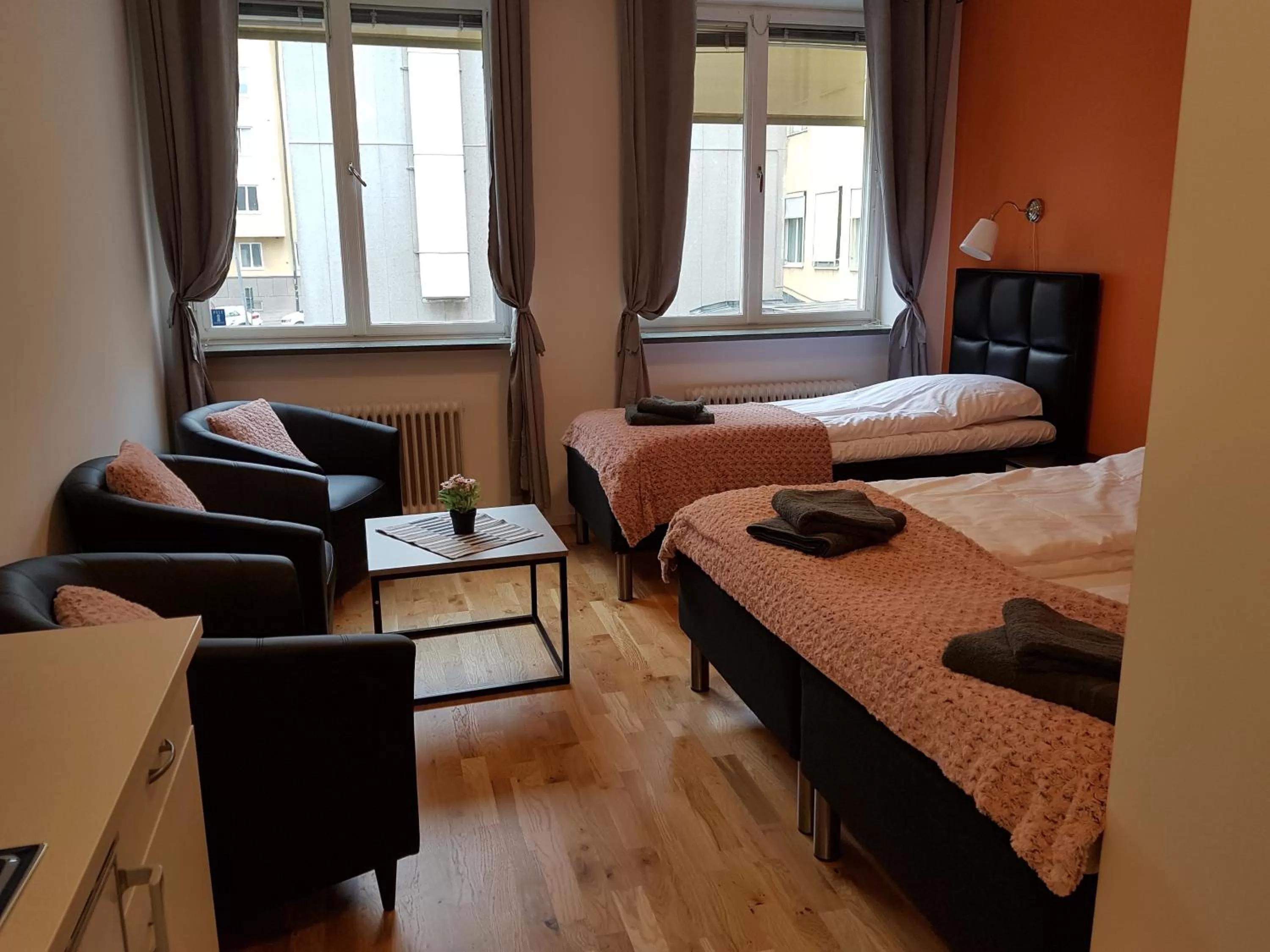 Bed in Hotel Kringelstaden