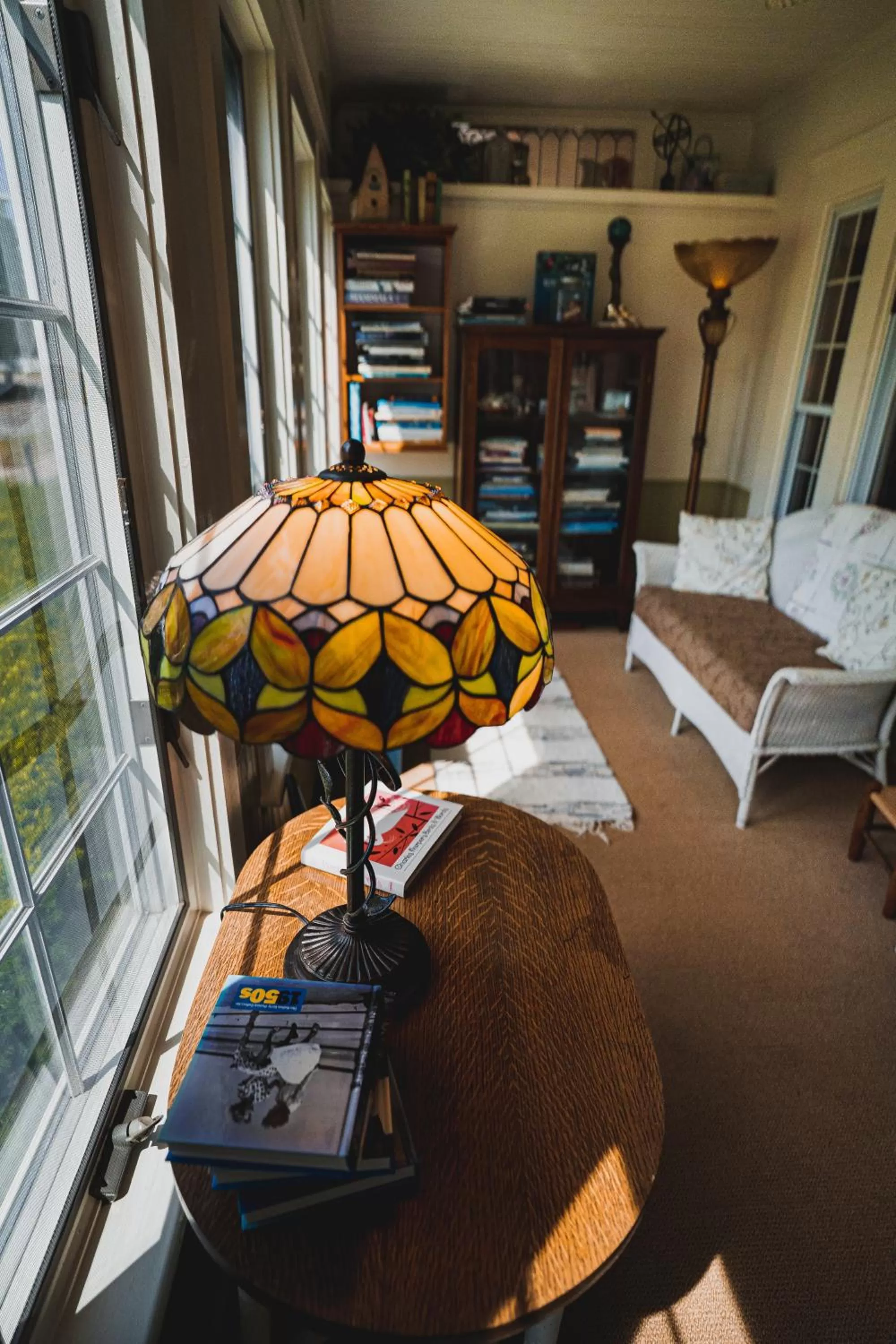 Library in Yelton Manor Bed and Breakfast