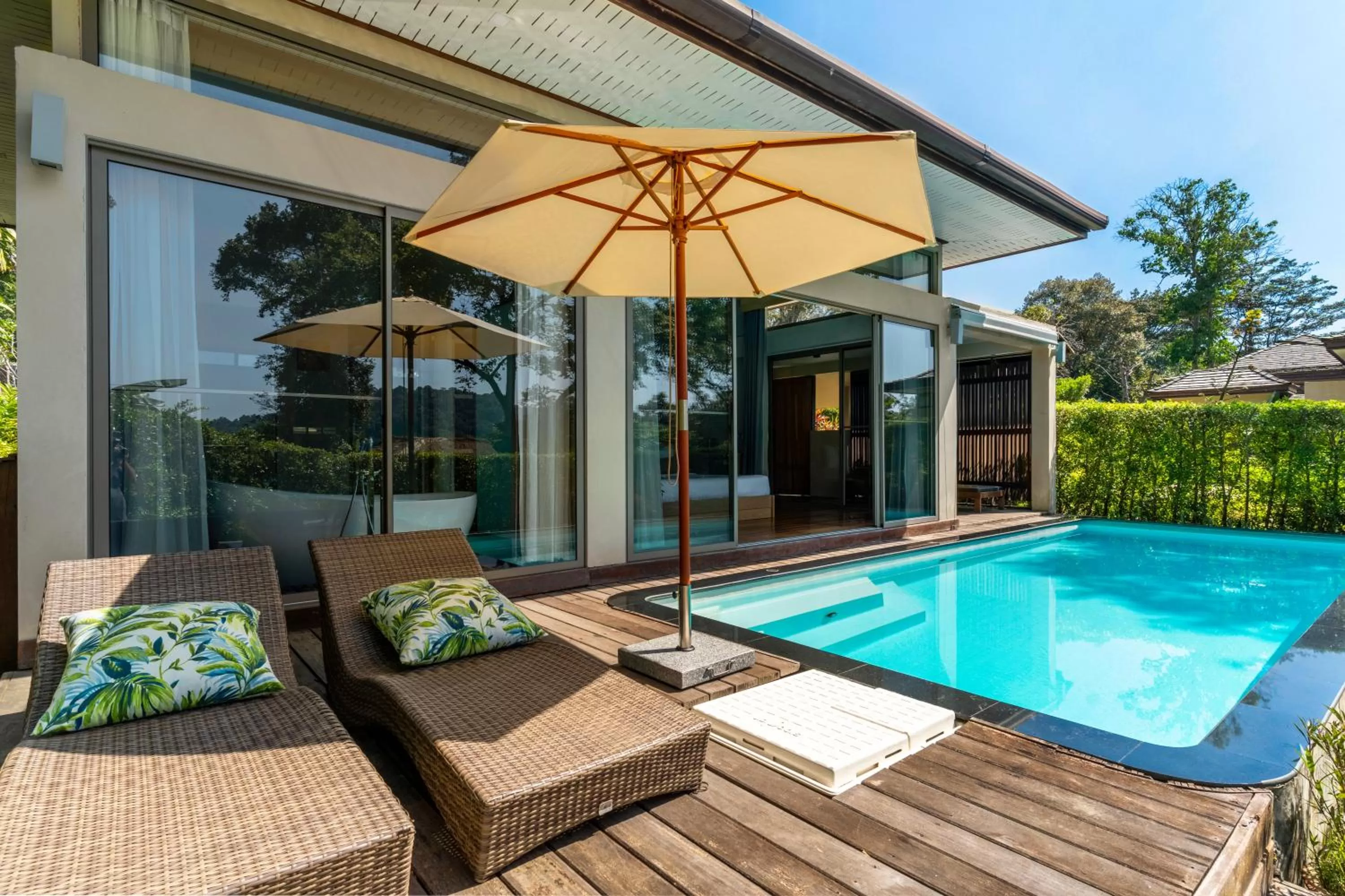 Balcony/Terrace in The Beach Natural Resort Koh Kood