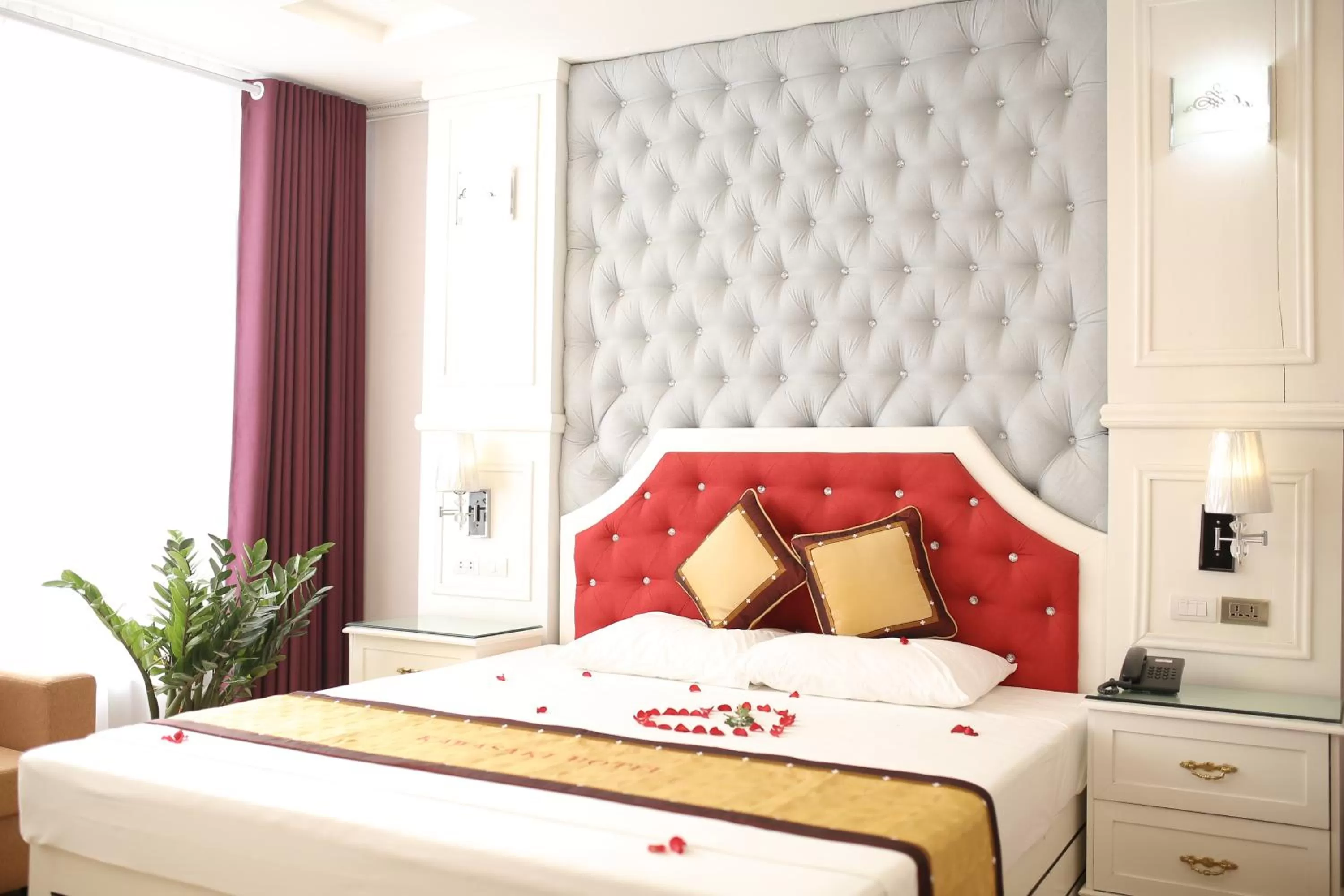 Bed in Kawasaki Hotel Cầu Giấy