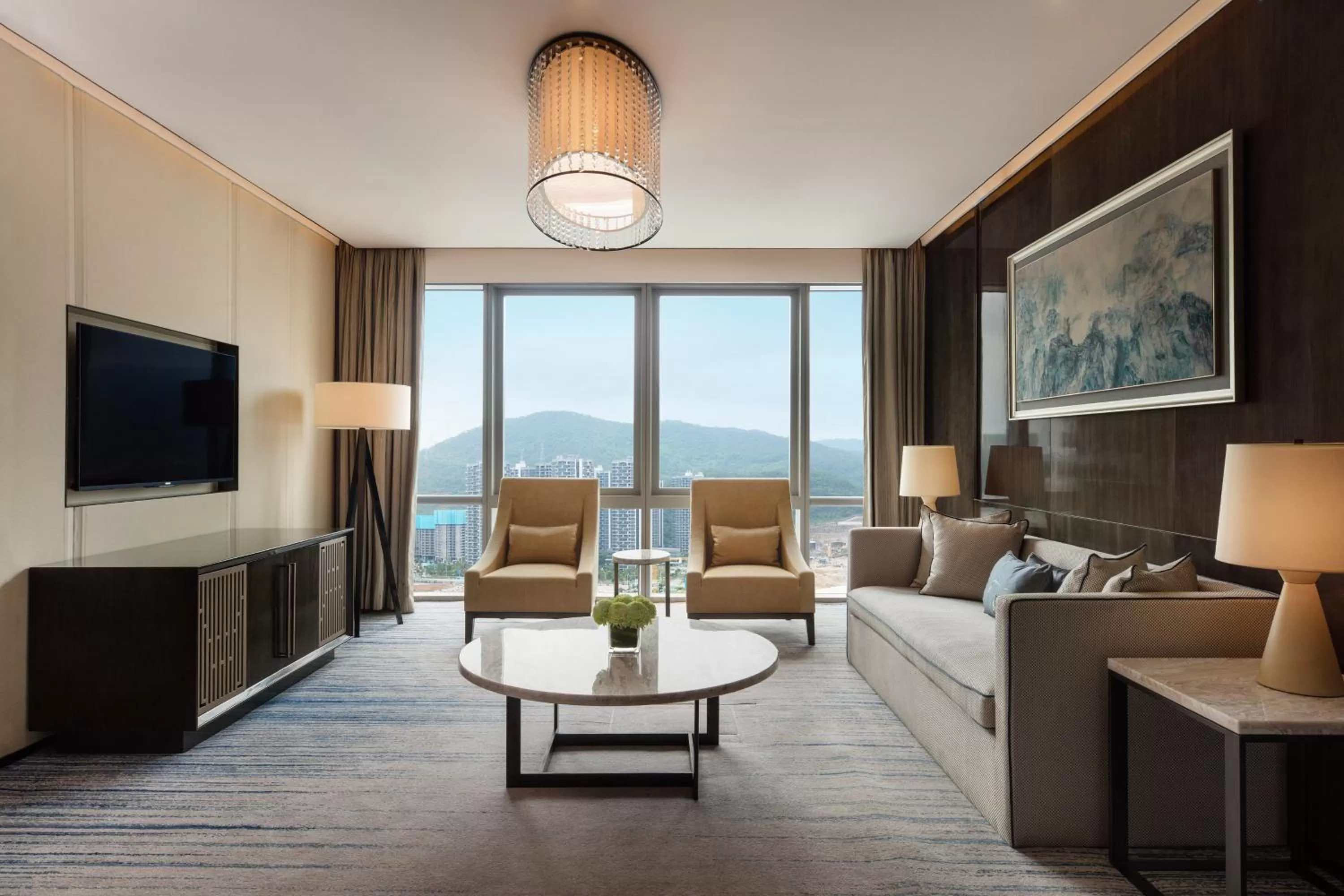 Living room in Sheraton Zhuhai Hotel