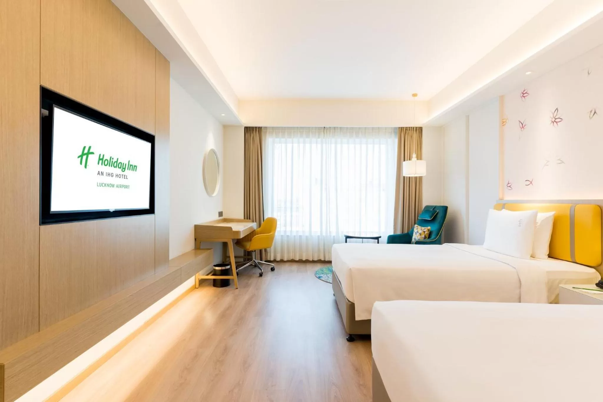 Photo of the whole room, Bed in Holiday Inn Lucknow Airport by IHG