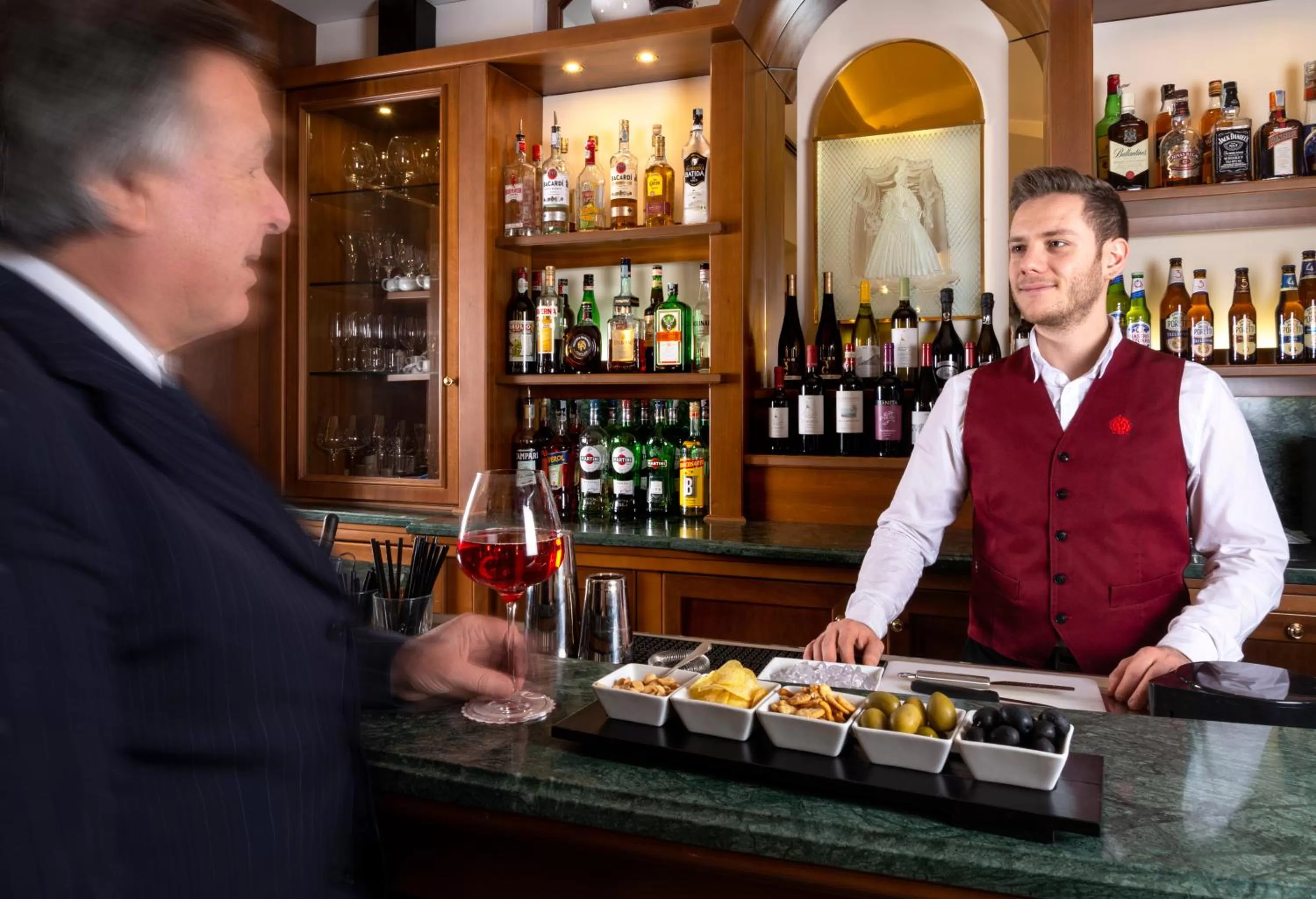 Staff in Lancaster Hotel