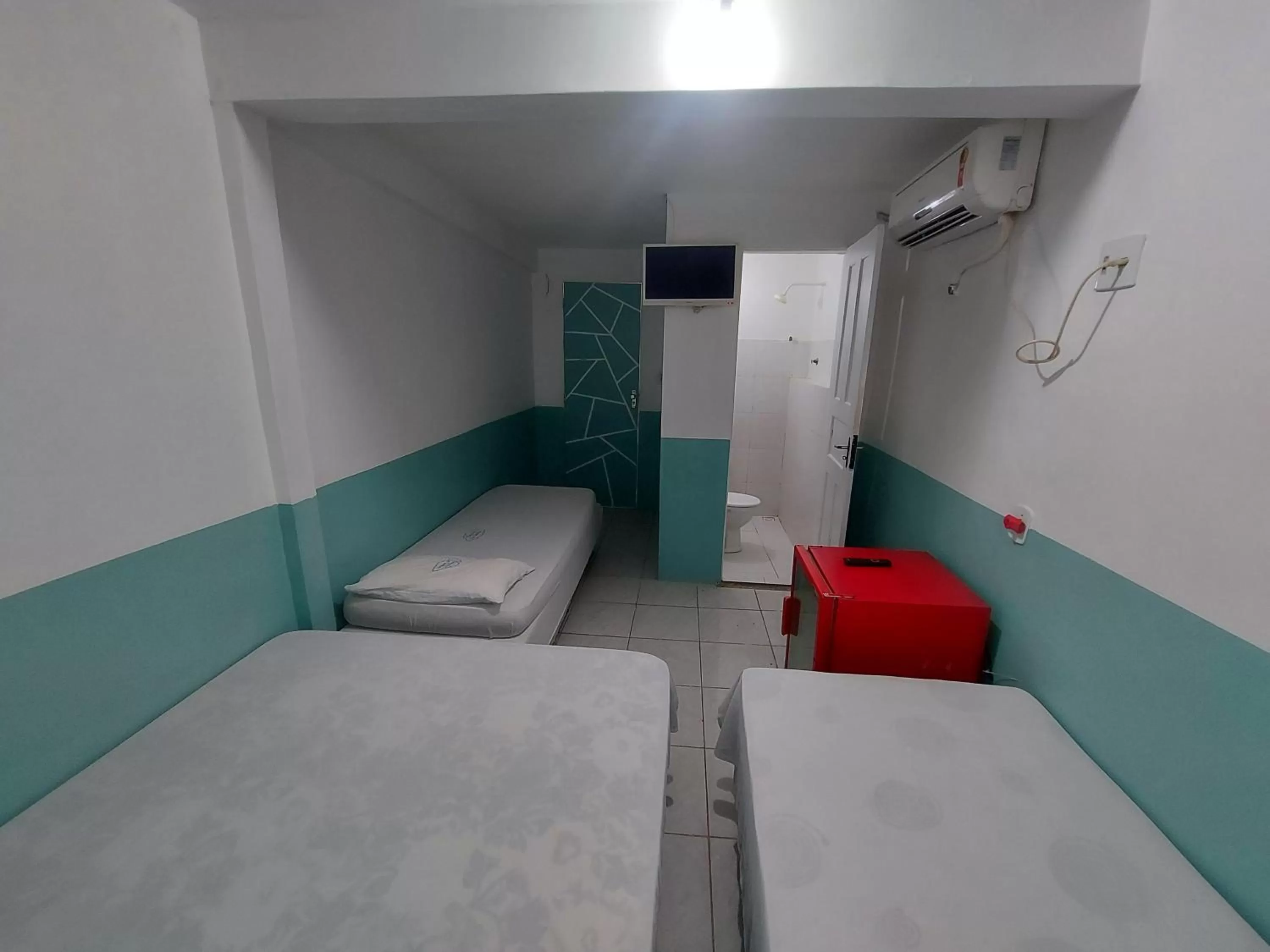 Bed in Hotel Pousada dos Sonhos