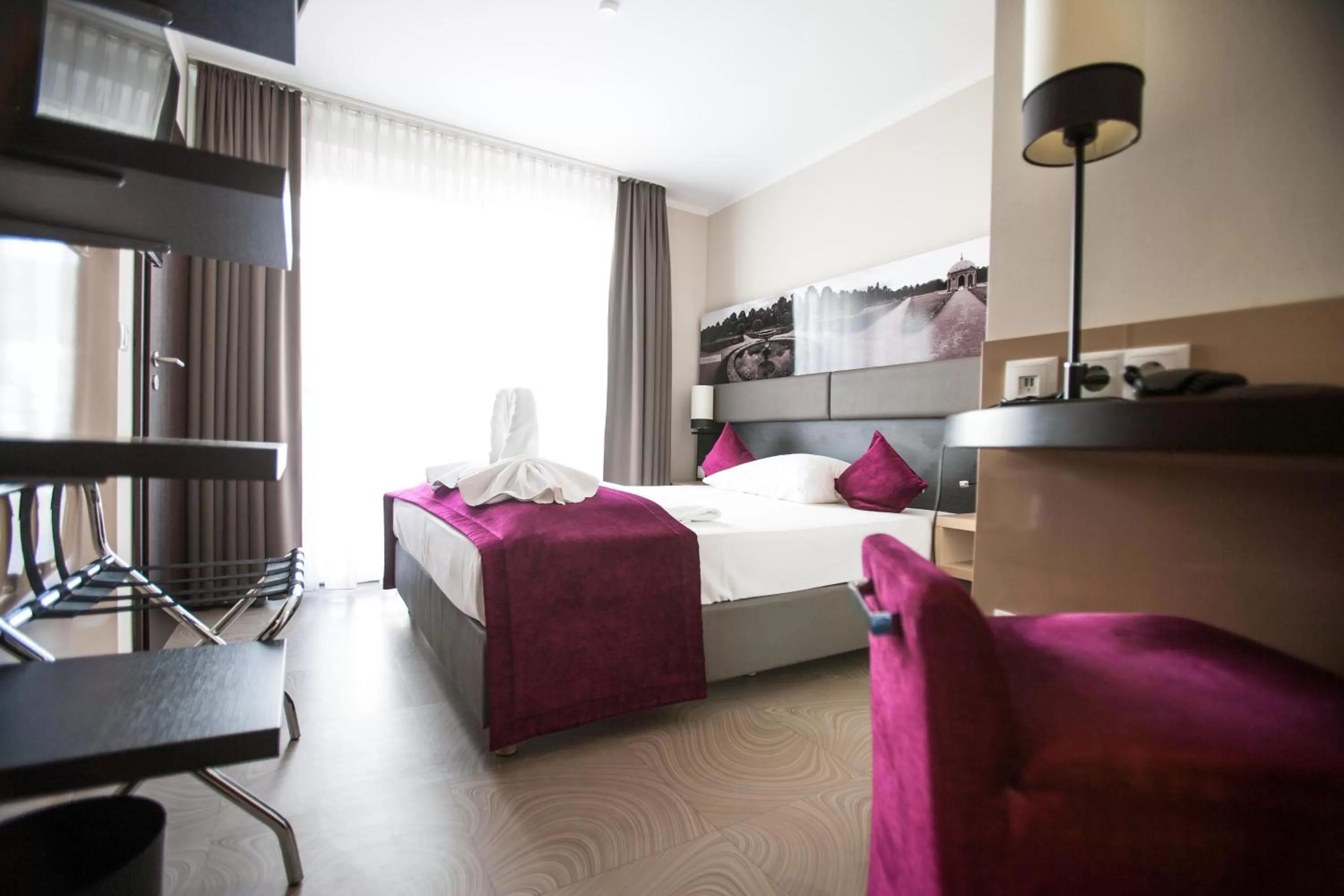 Living room, Bed in Amalienburg - Boutique & Boarding Hotel