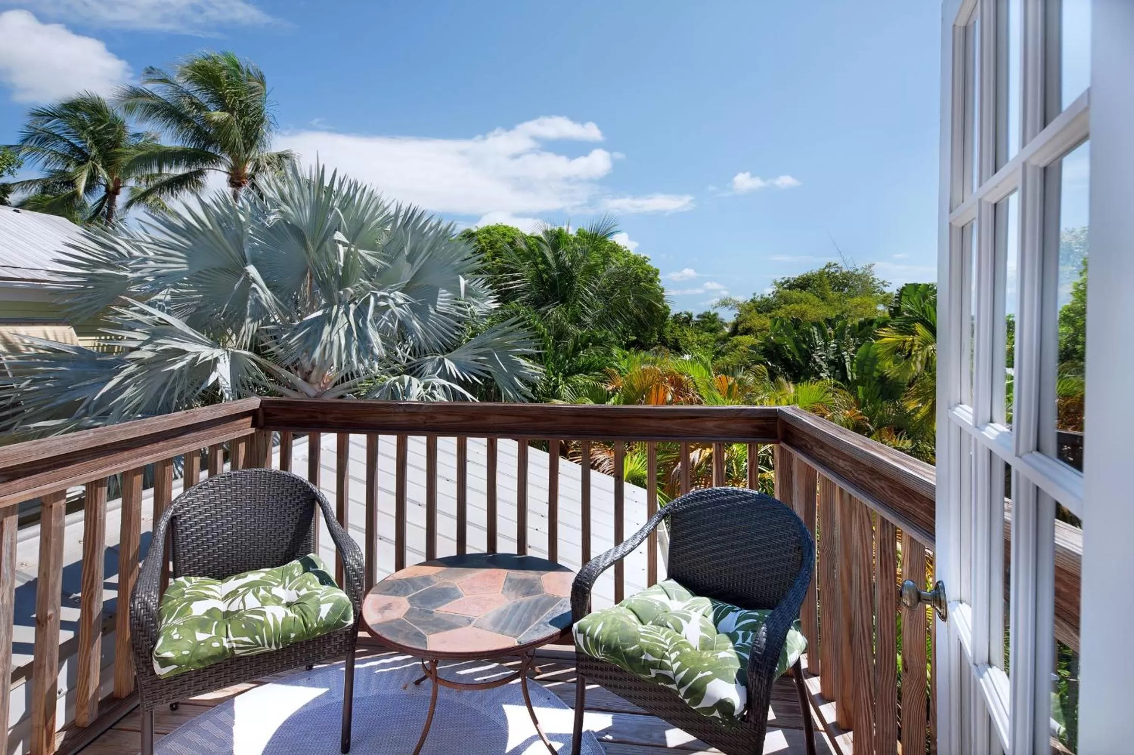 Patio in Key West Bed and Breakfast