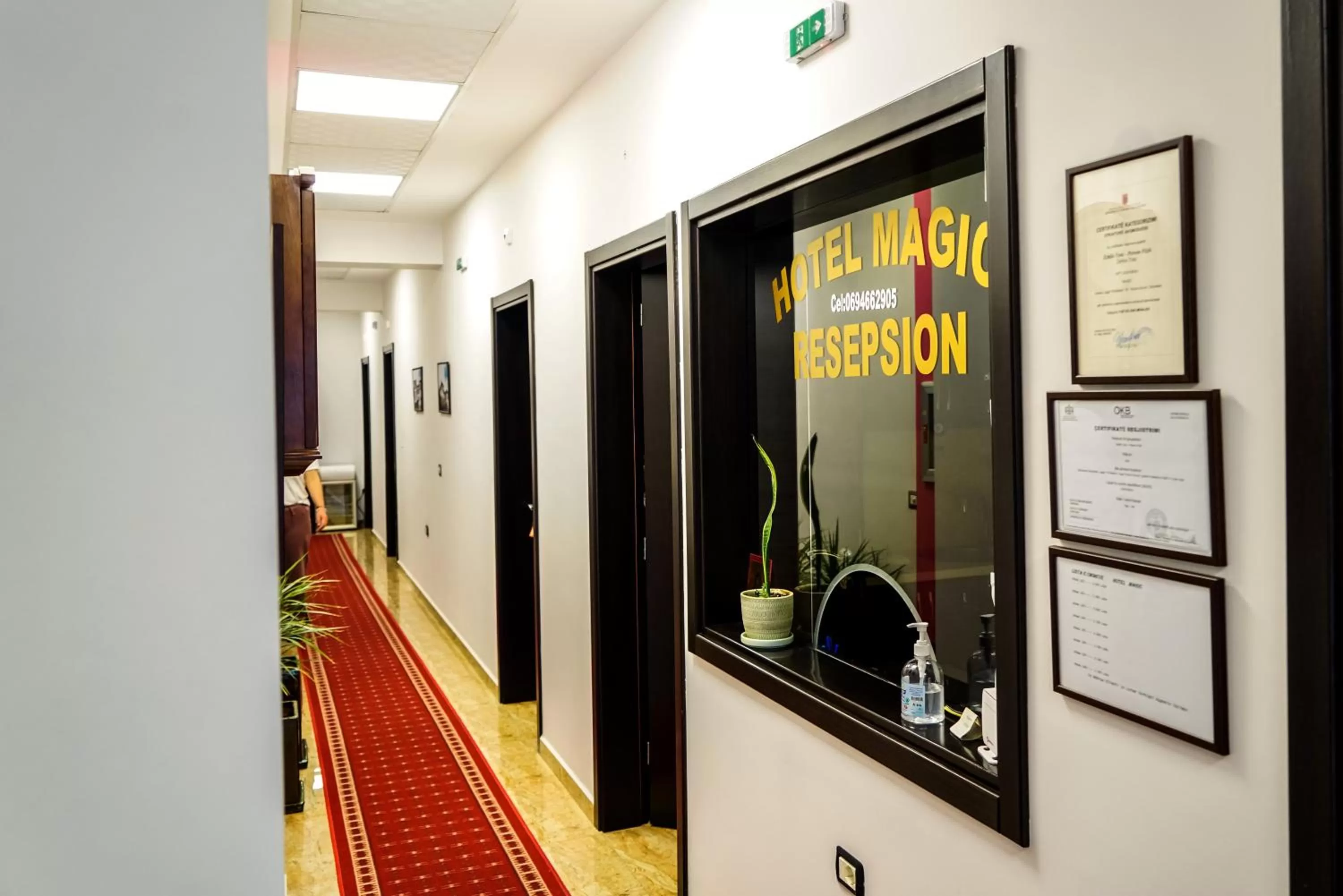 Lobby or reception in Hotel Magic