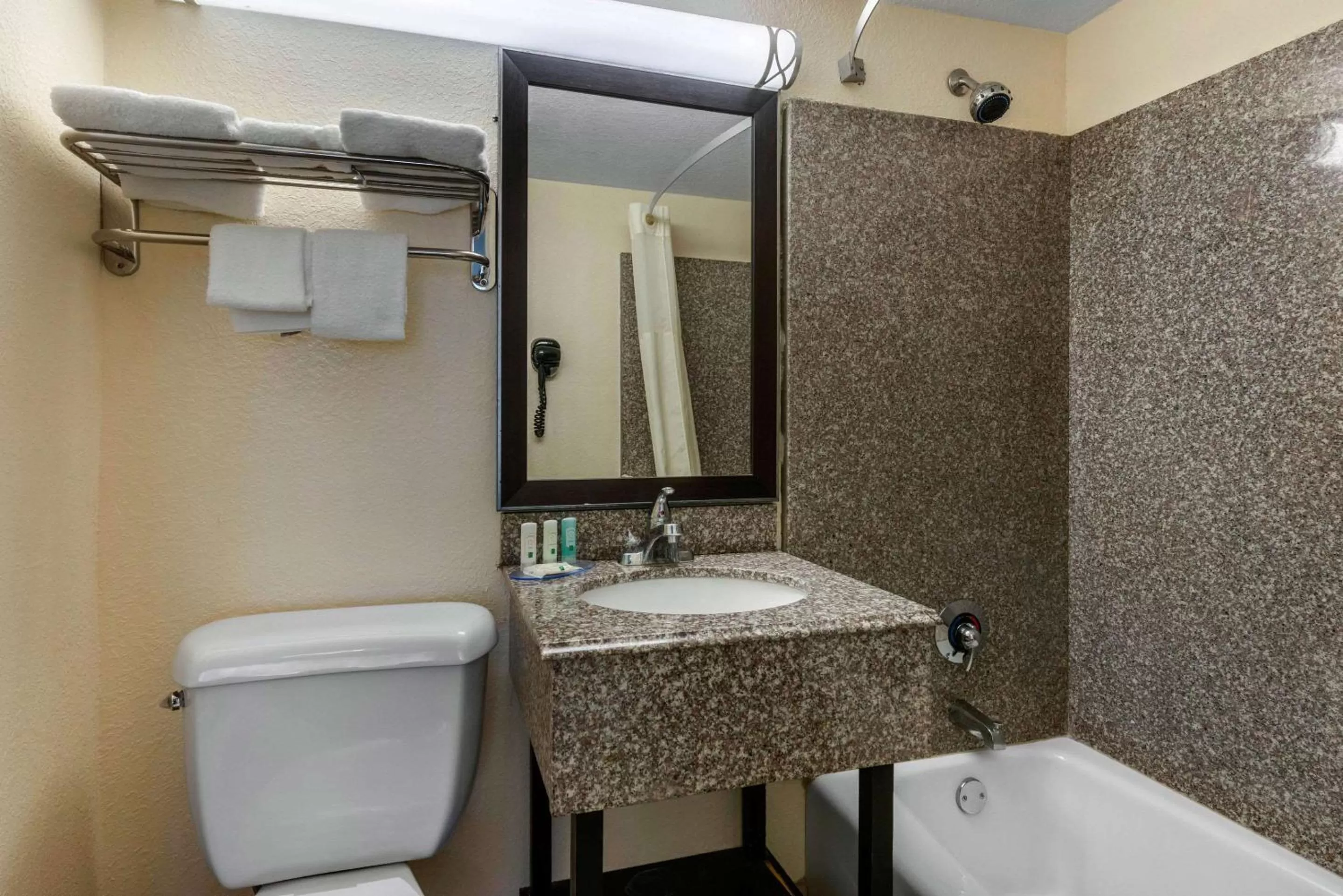 Bathroom in Quality Inn Daytona Beach Oceanfront