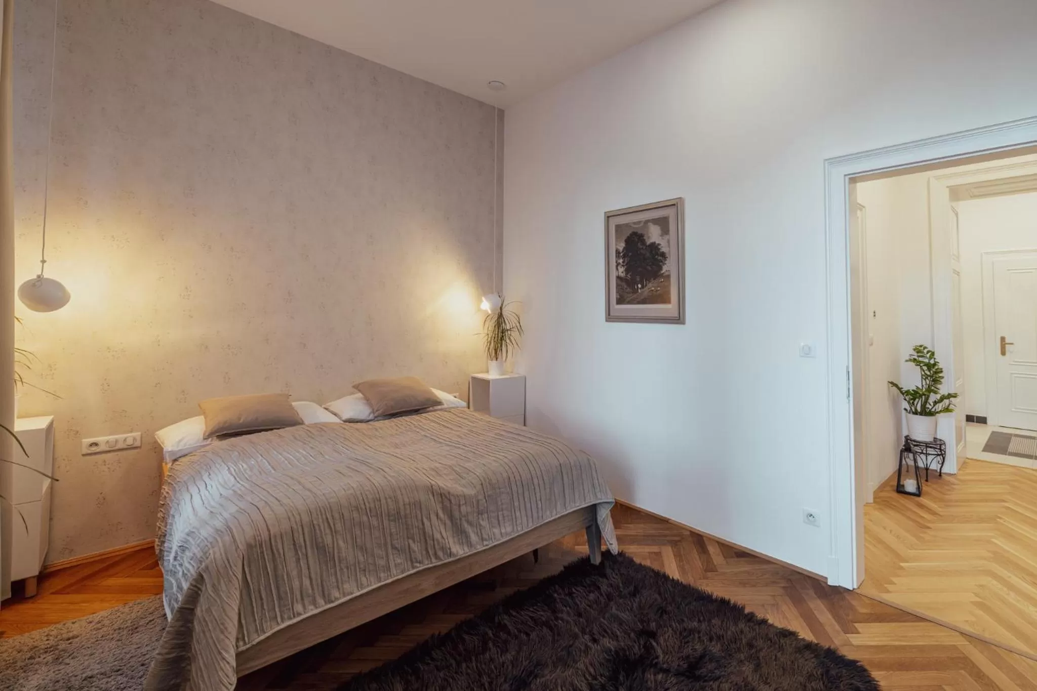 Bed in Apartmány Marienhof