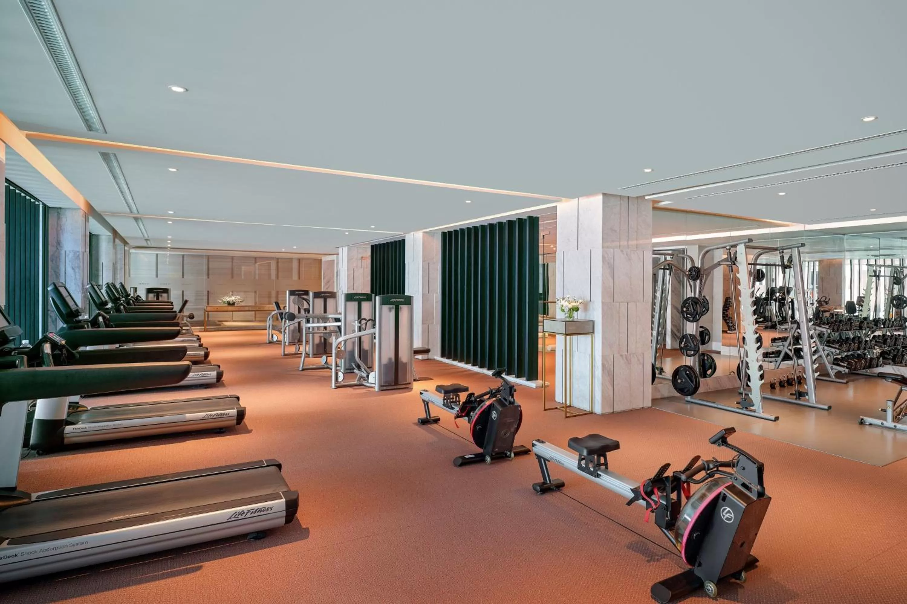 Fitness centre/facilities in The St Regis Shanghai Jingan