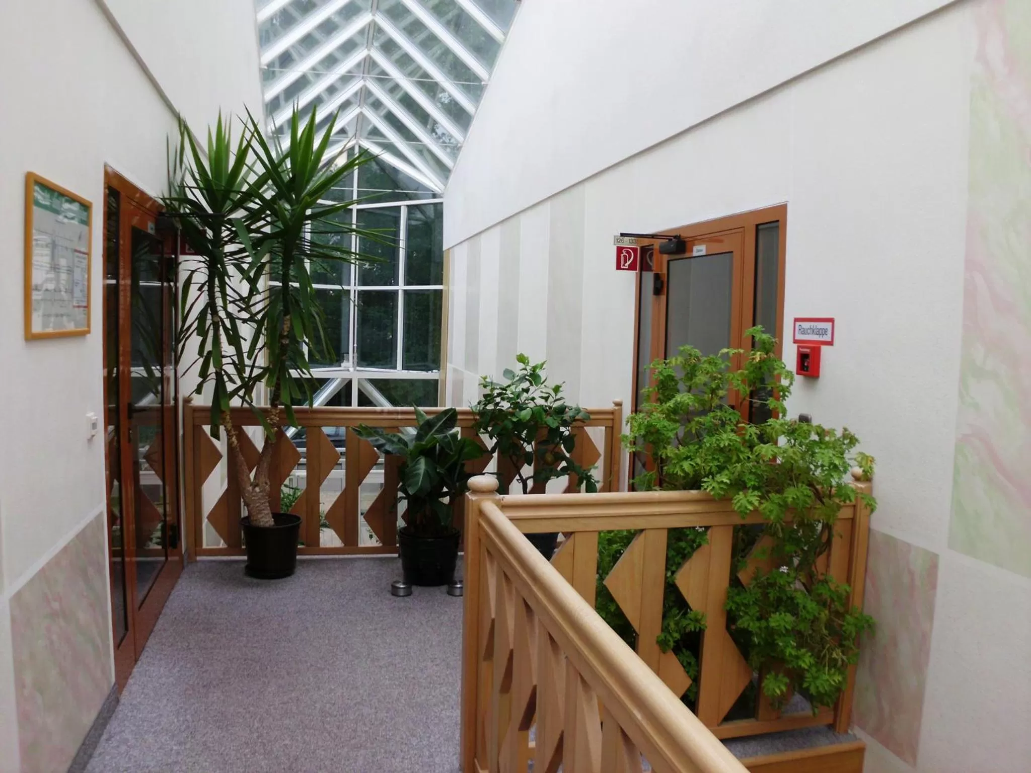 Lobby or reception in Parkhotel Schönewalde