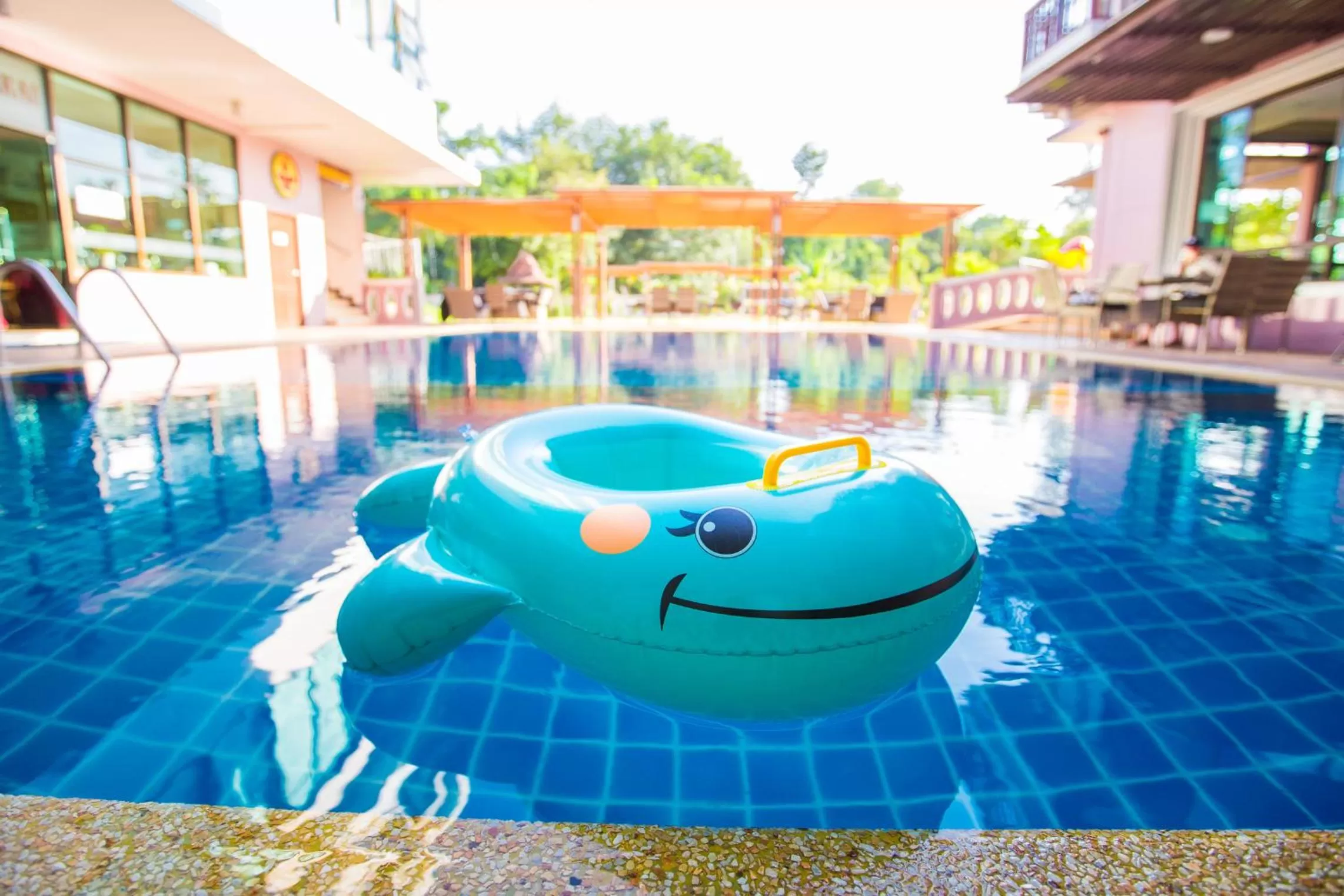 Swimming pool in Phanomrungpuri Hotel Buriram
