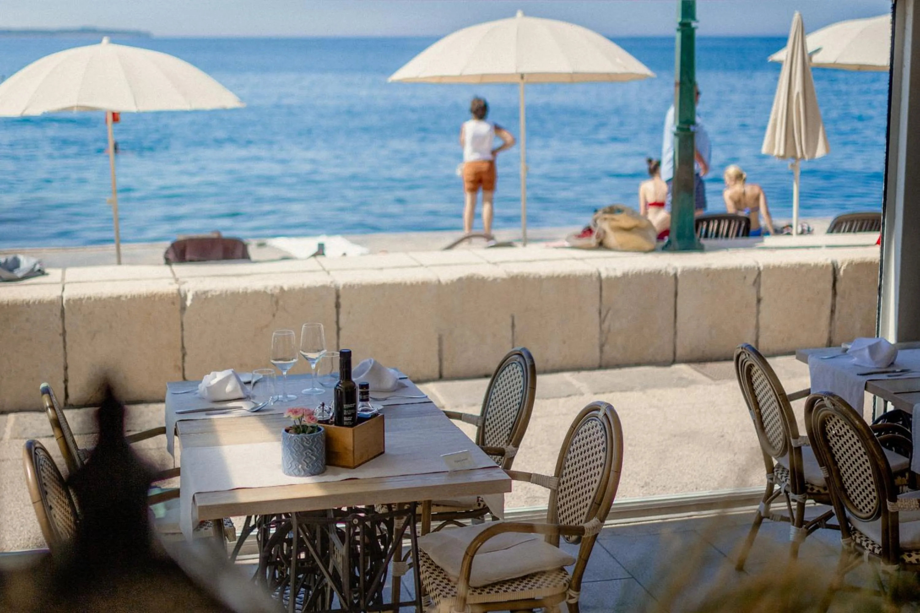 Dining area in Hotel Piran