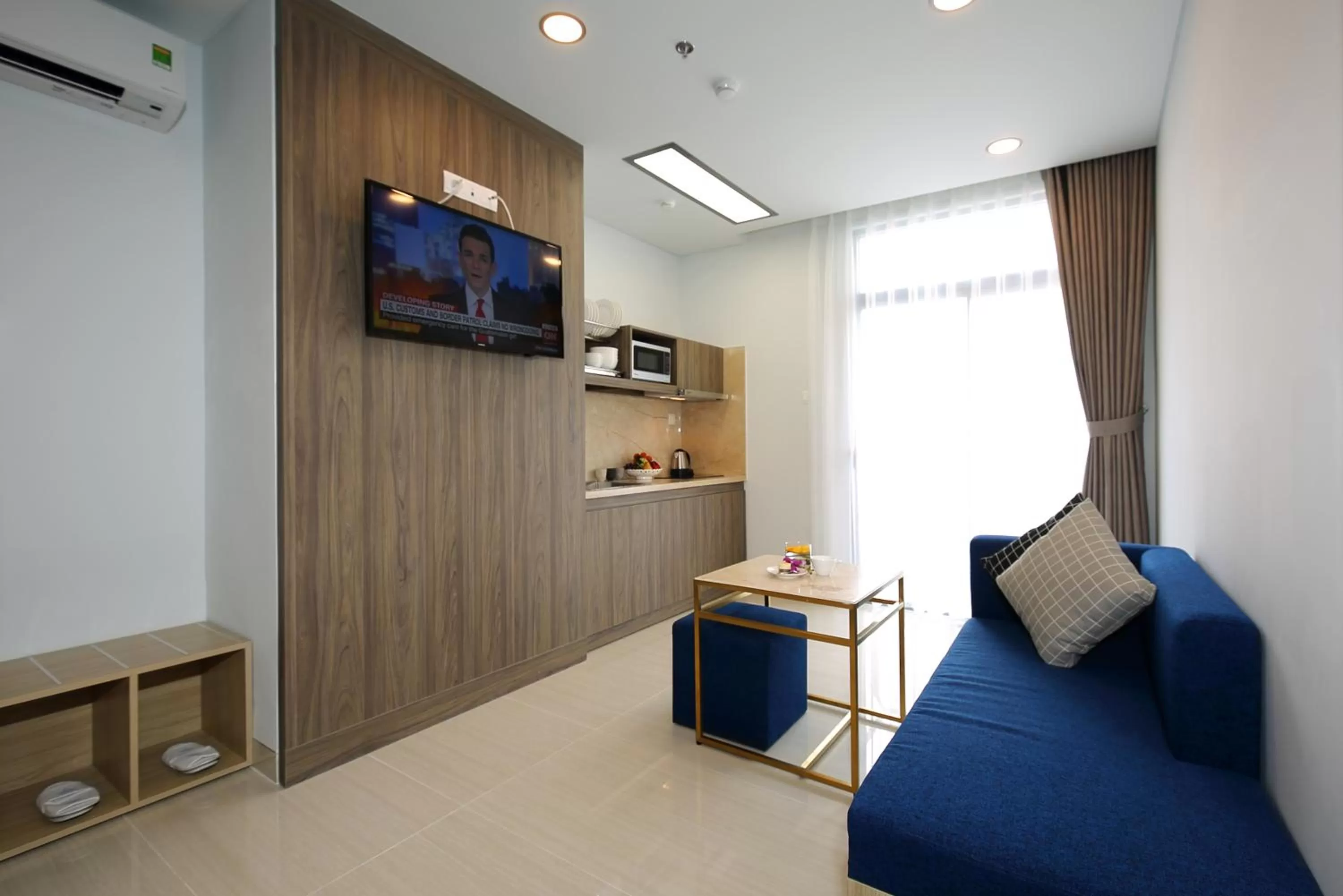 Living room in Aurora Western Village