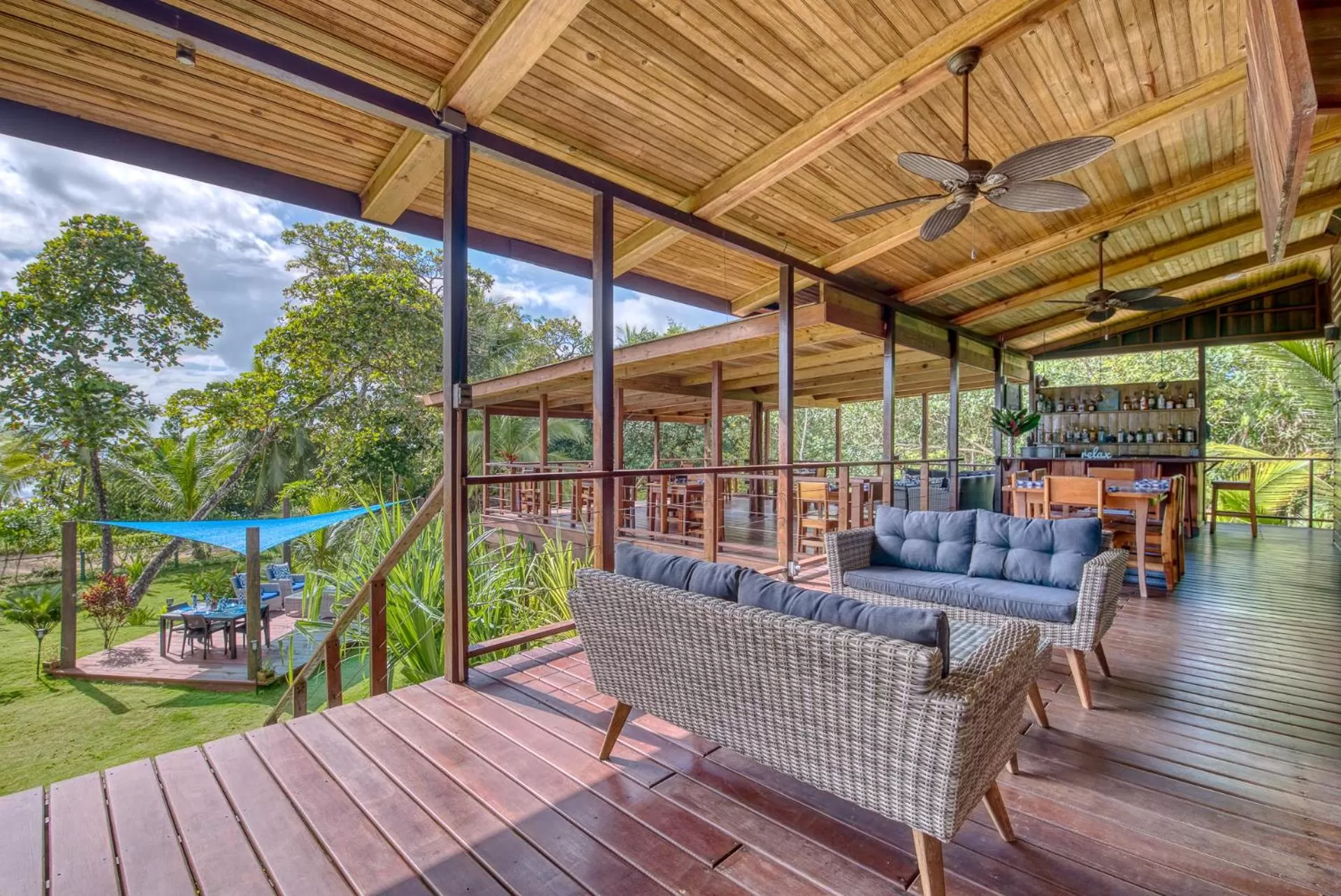 Patio in Oasis Bluff Beach