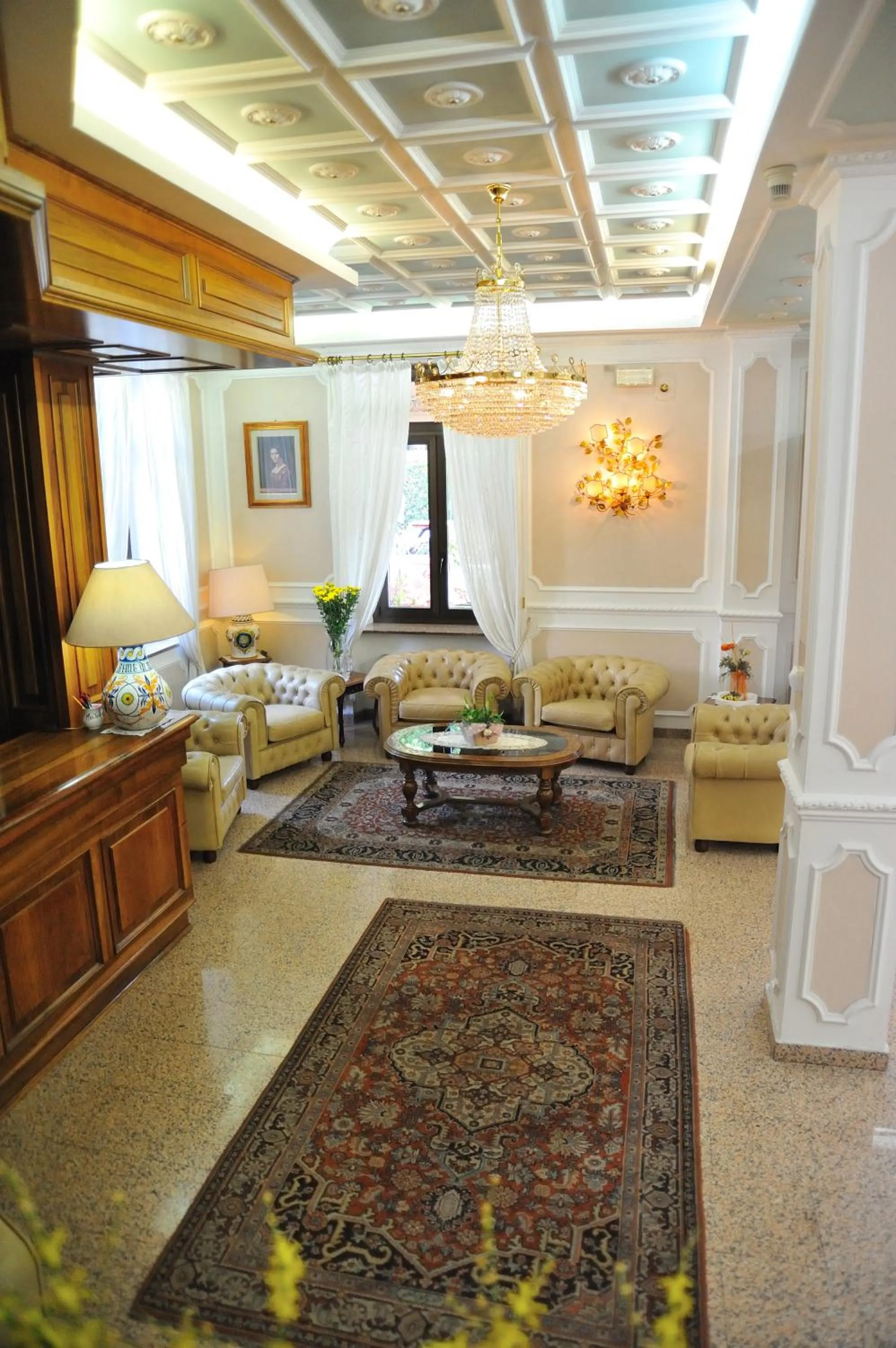 Lobby or reception in Hotel Savona