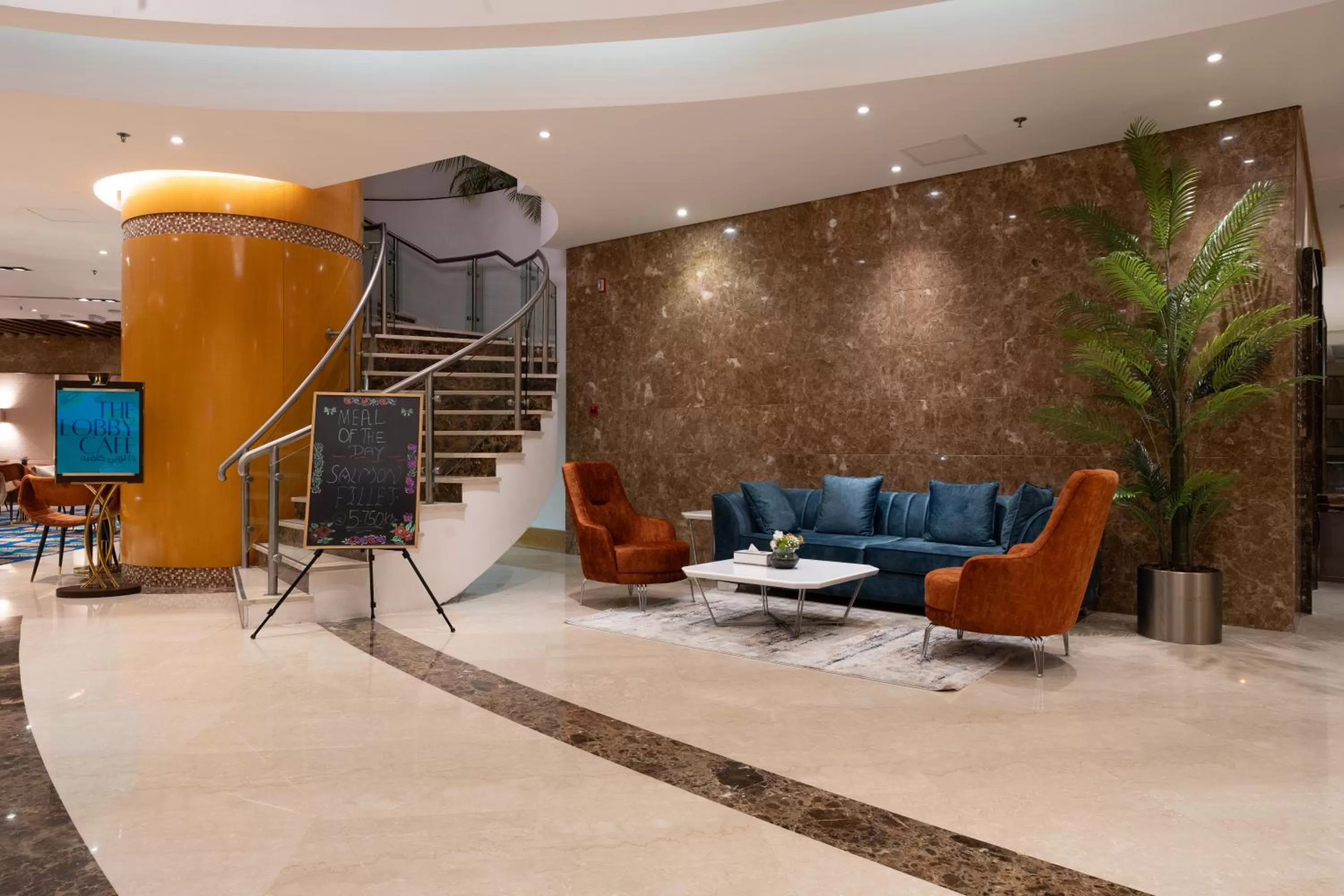 Lobby or reception in Kuwait Grand Hotel