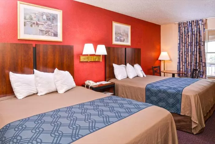 Bed in Americas Best Value Inn-Near NRG Park/Medical Center