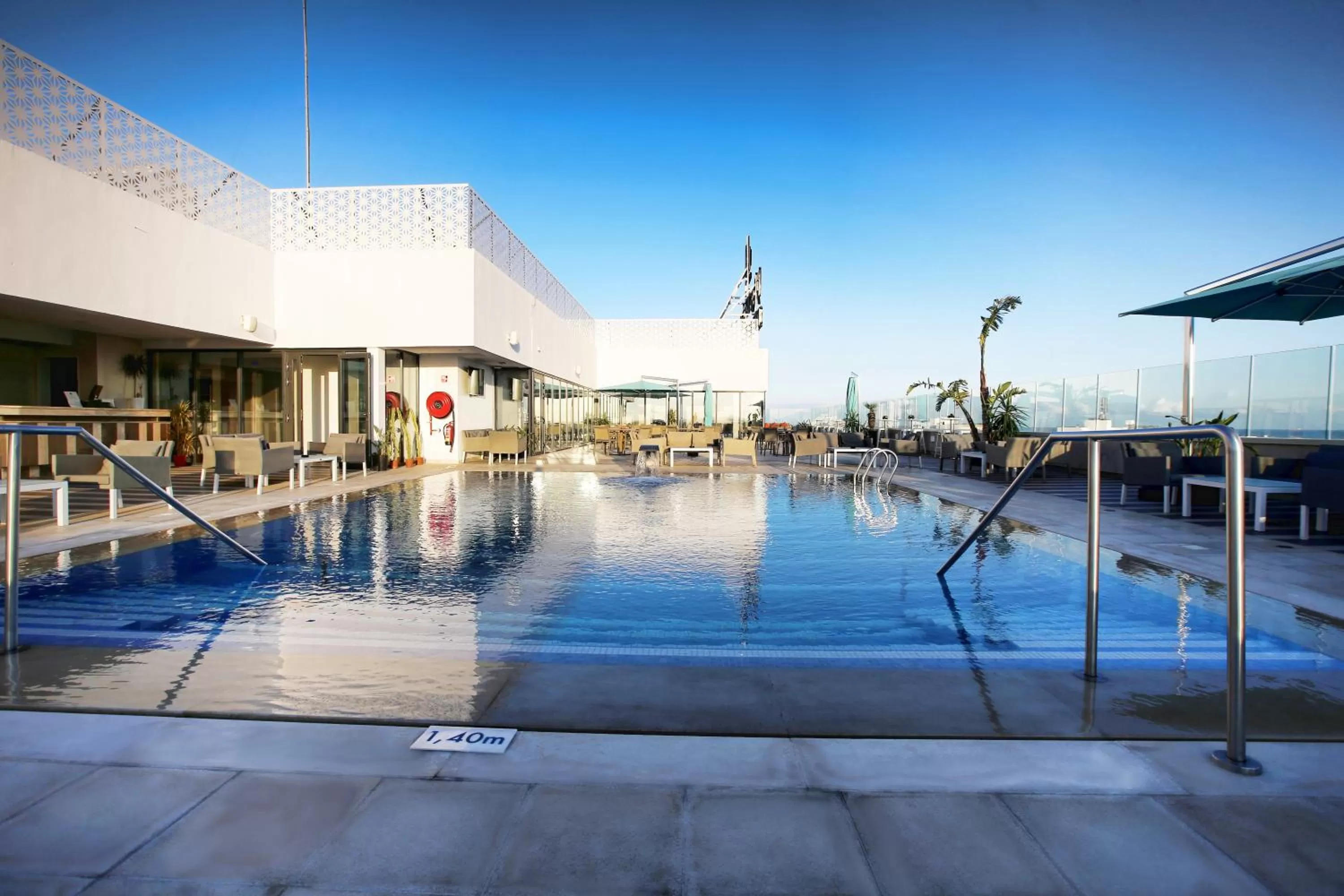 Swimming pool in Radisson Hotel Sfax