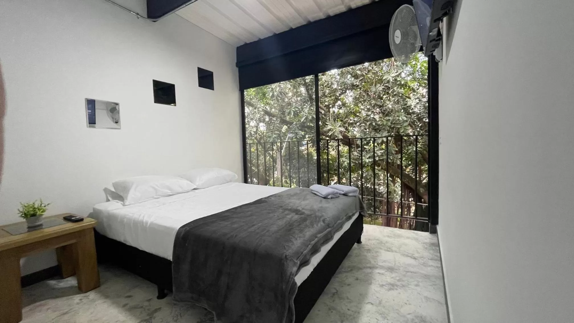 Bed in Hotel Casa Malibú