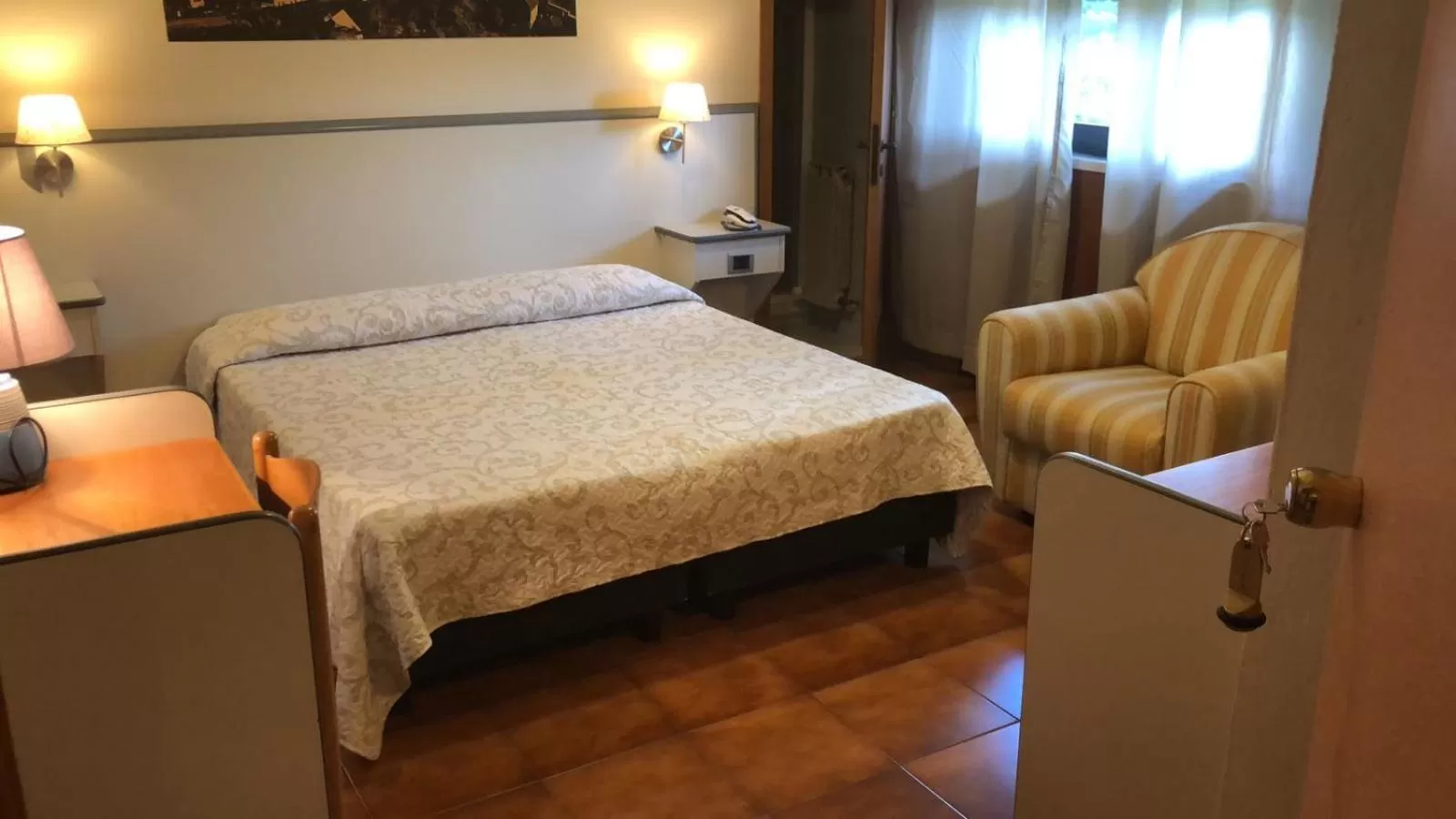 Bed in Hotel Ai Tufi