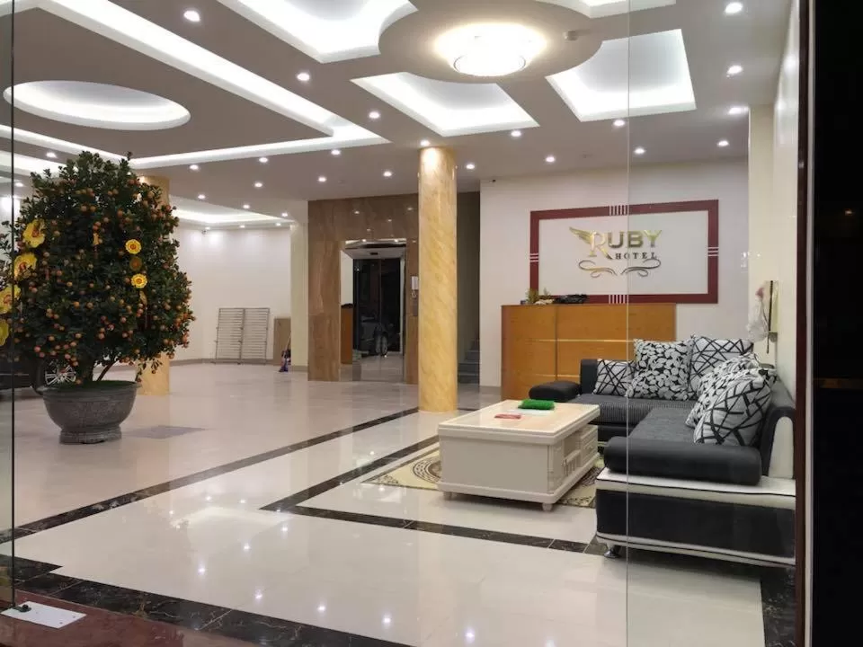 Lobby or reception in Ruby Hotel