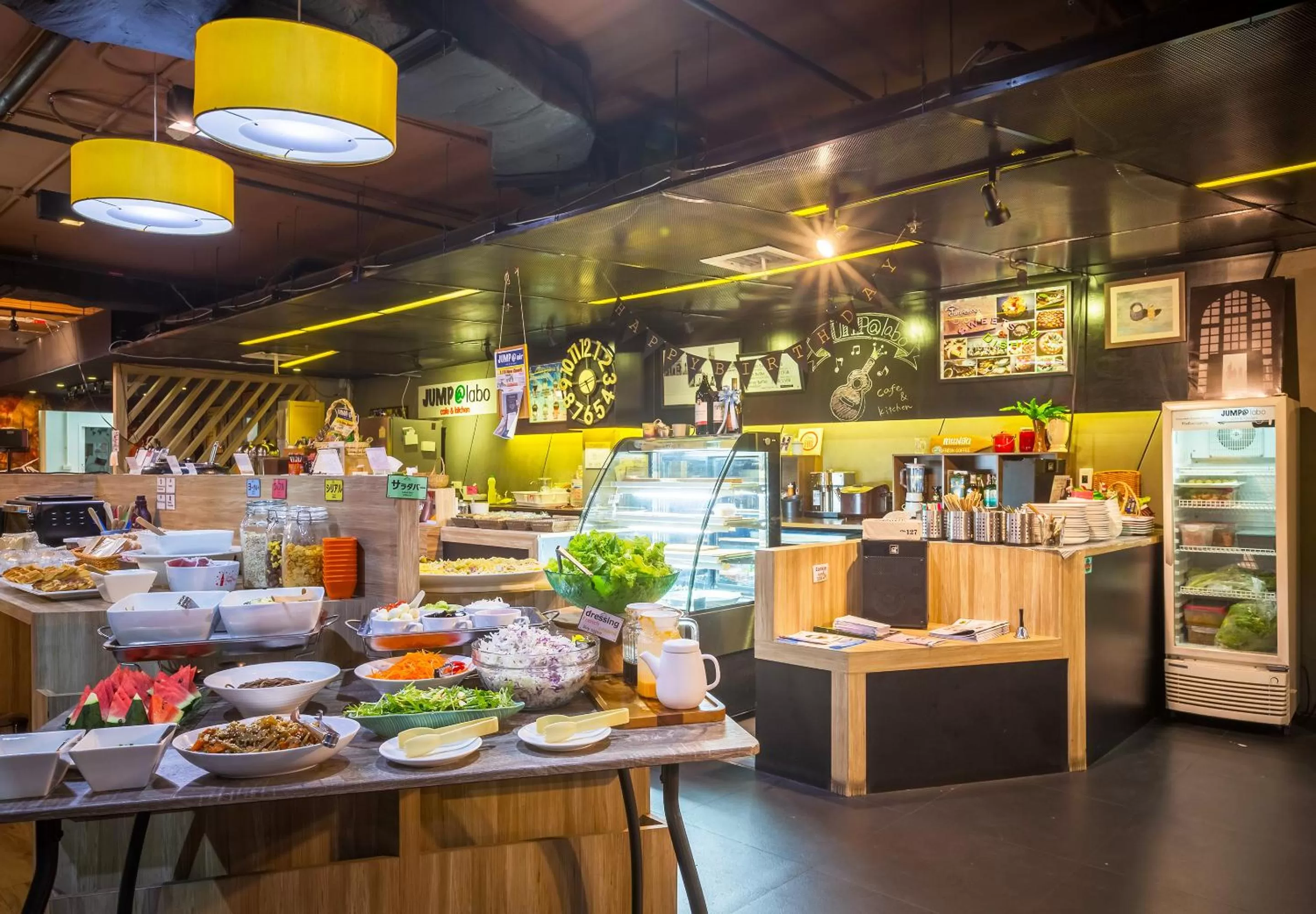 Buffet breakfast in Citadines Grand Central Sri Racha