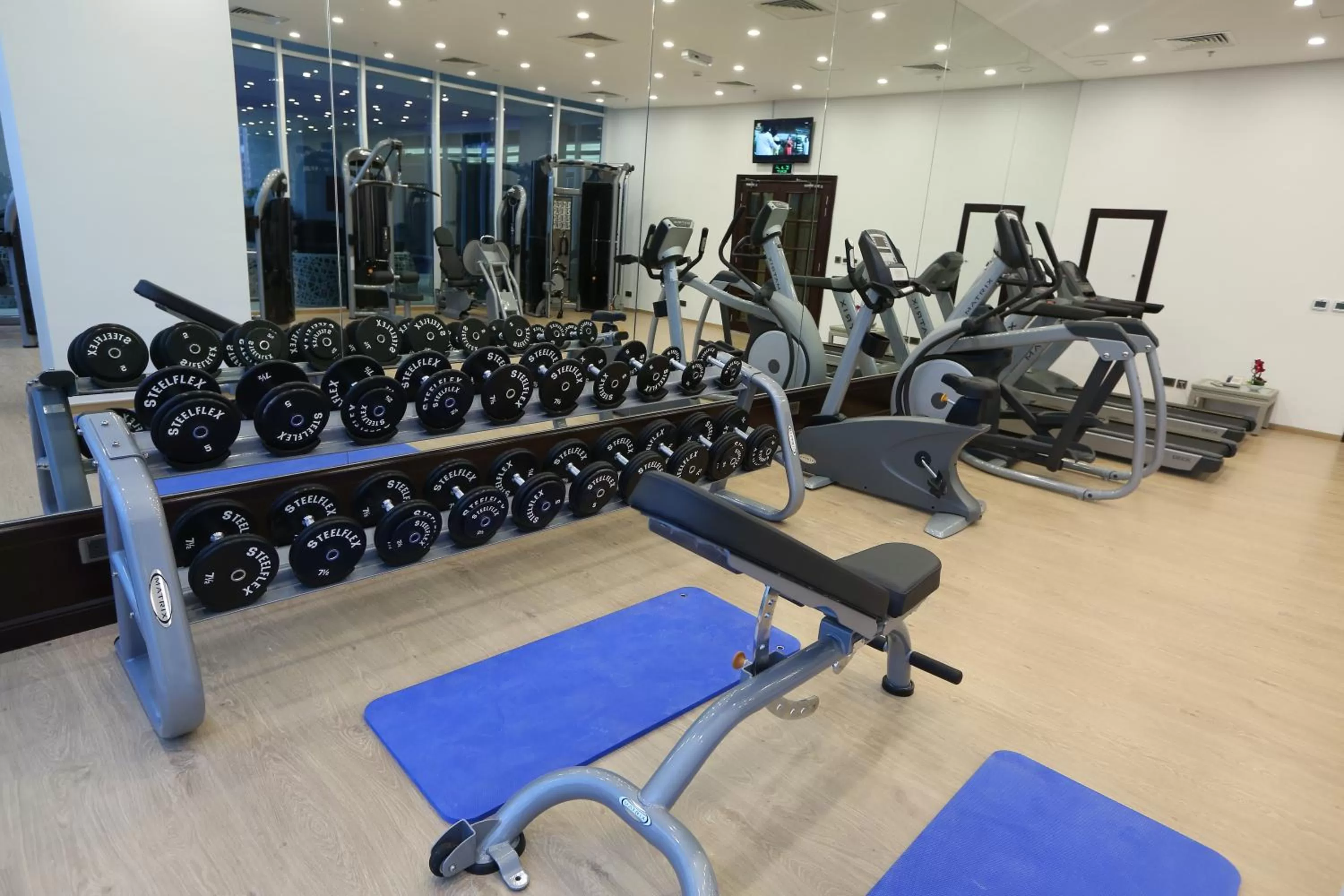 Fitness centre/facilities in Premier Hotel