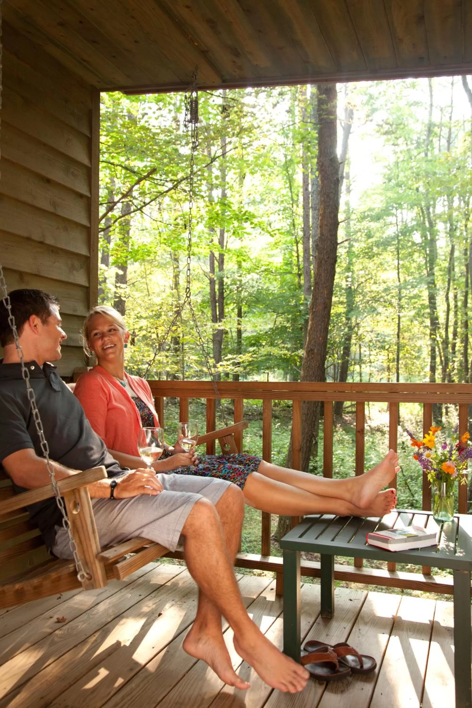 Balcony/Terrace in Inn & Spa at Cedar Falls